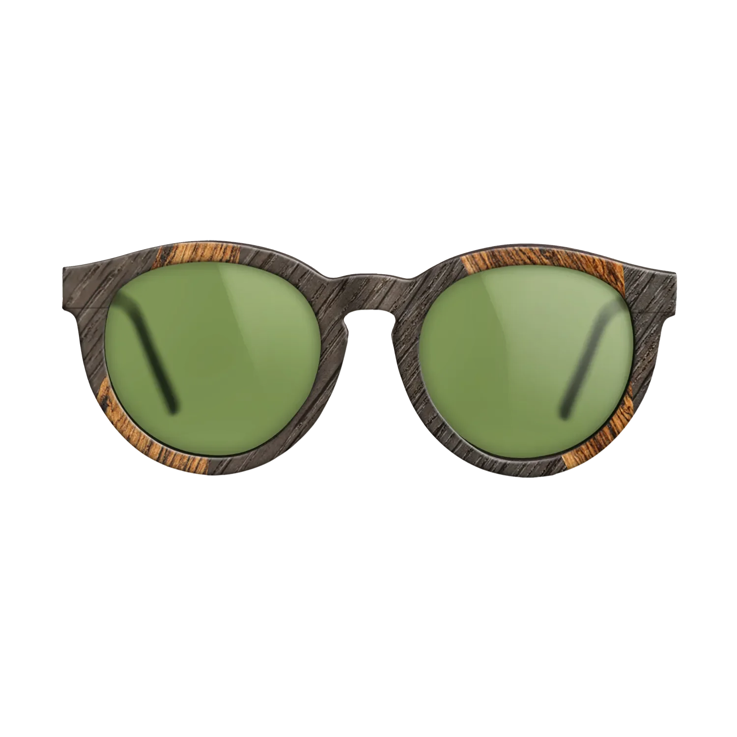 Bocote,Fumed Oak: Binary - The Rebel - Round - SIRIS wood optic