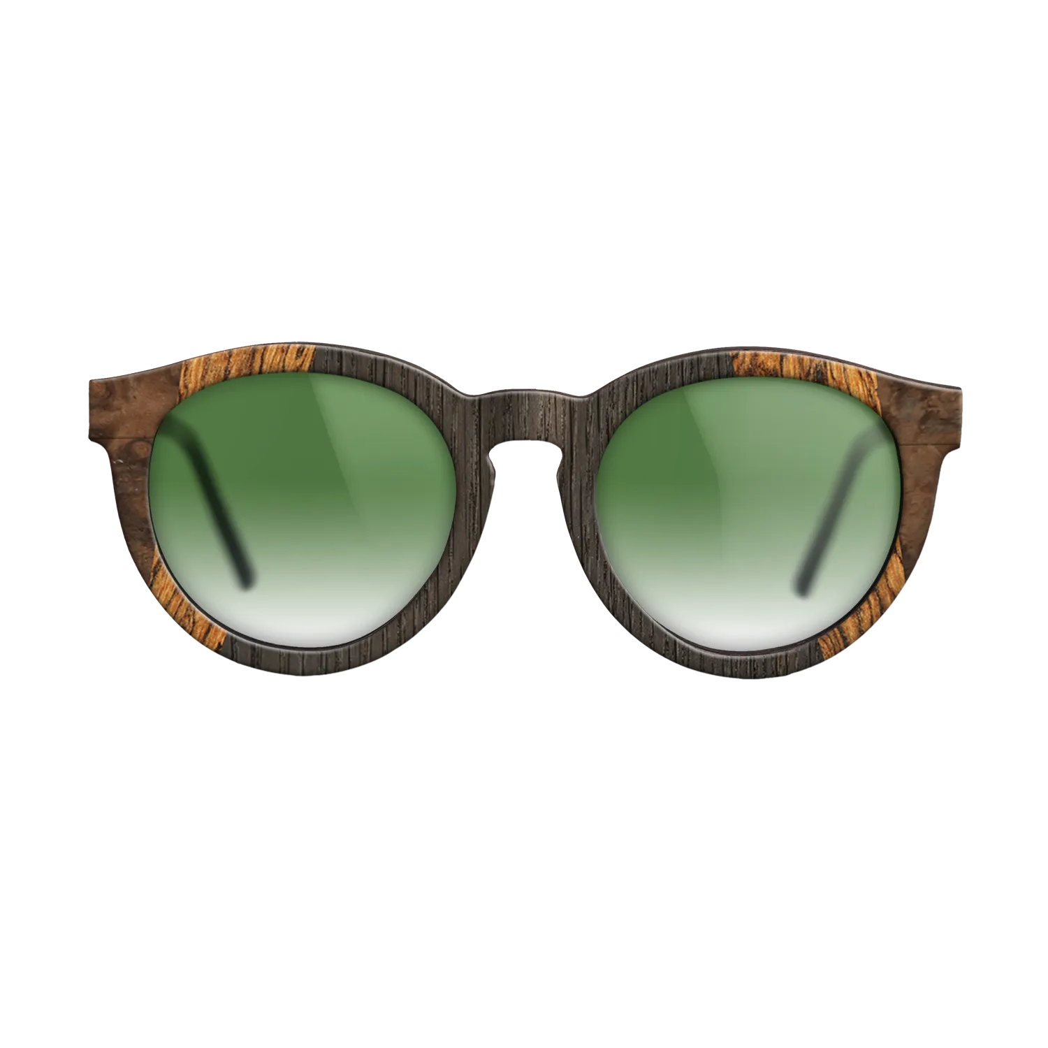 Bocote,Fumed Oak,Walnut Burl: Recursive - The Rebel - Round - 909 - SIRIS wood optic