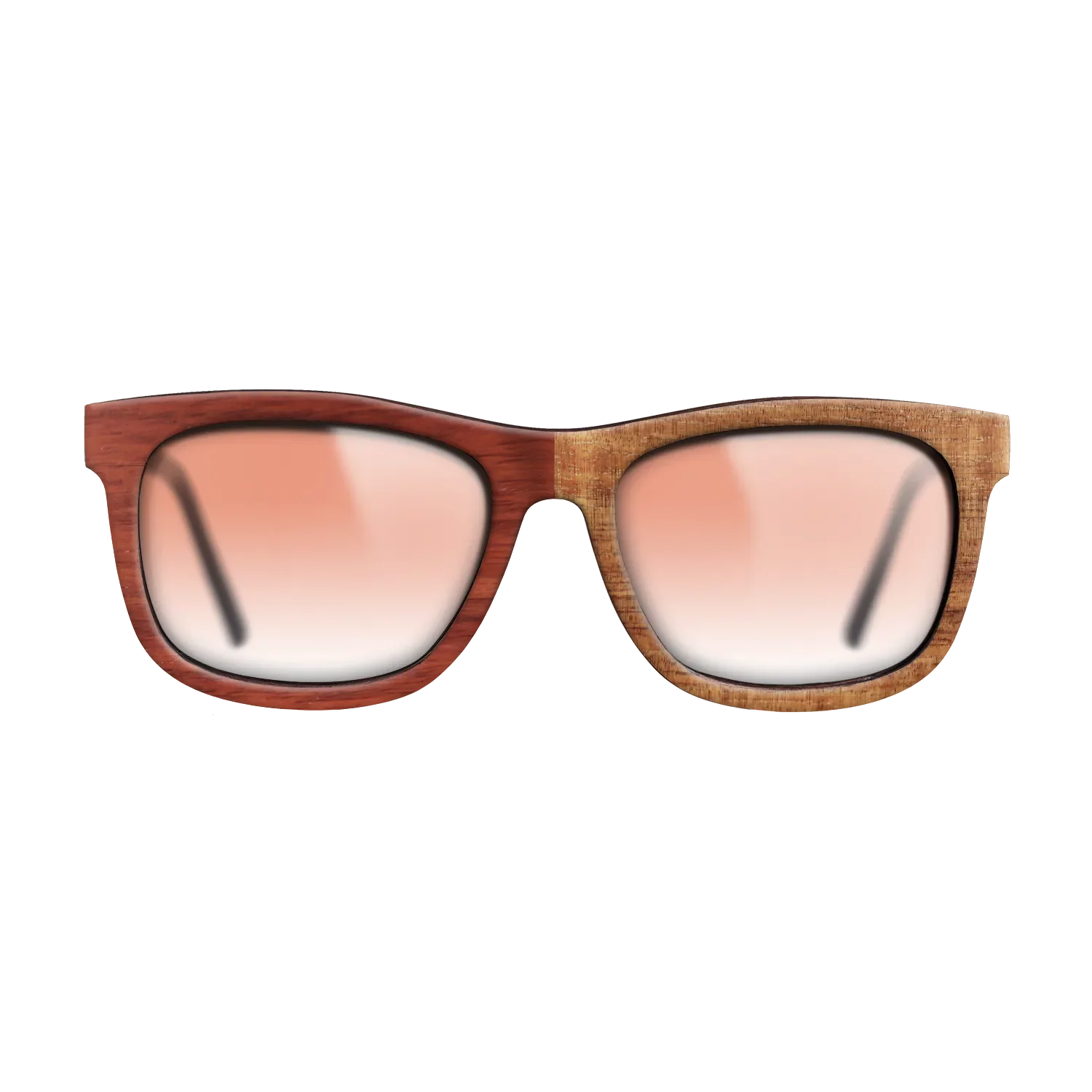 Bocote,Koa,Fumed Eucalyptus,Poplar Dyed: Red: Patch - The Hero - Square - 1494 - SIRIS wood optic