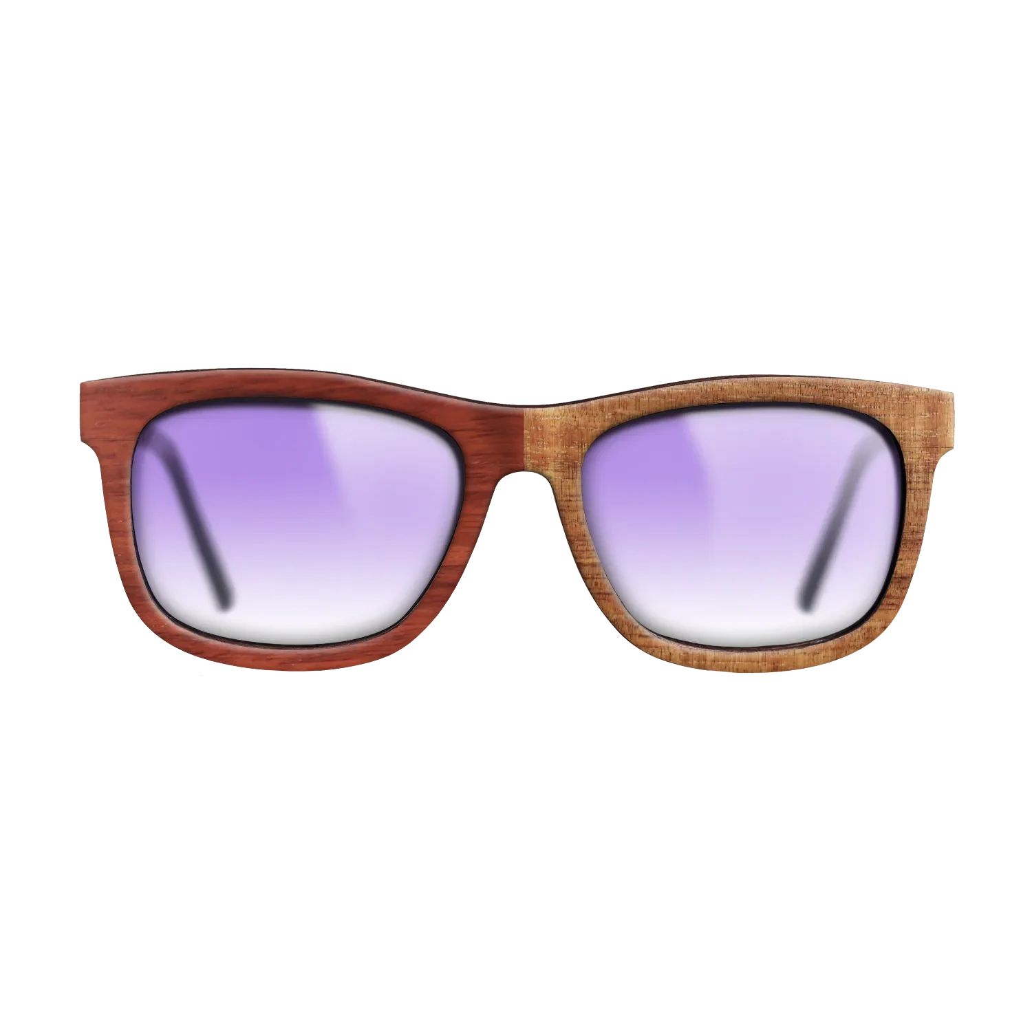 Bocote,Koa,Fumed Eucalyptus,Poplar Dyed: Red: Patch - The Hero - Square - 1494 - SIRIS wood optic