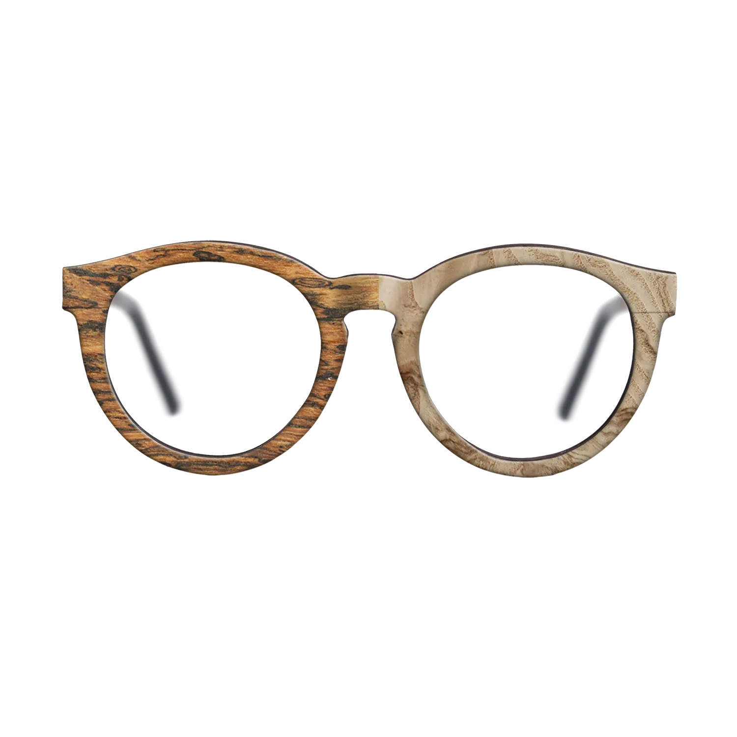 Bocote,Olive Burl: Binary - The Rebel - Round - 713 - SIRIS wood optic