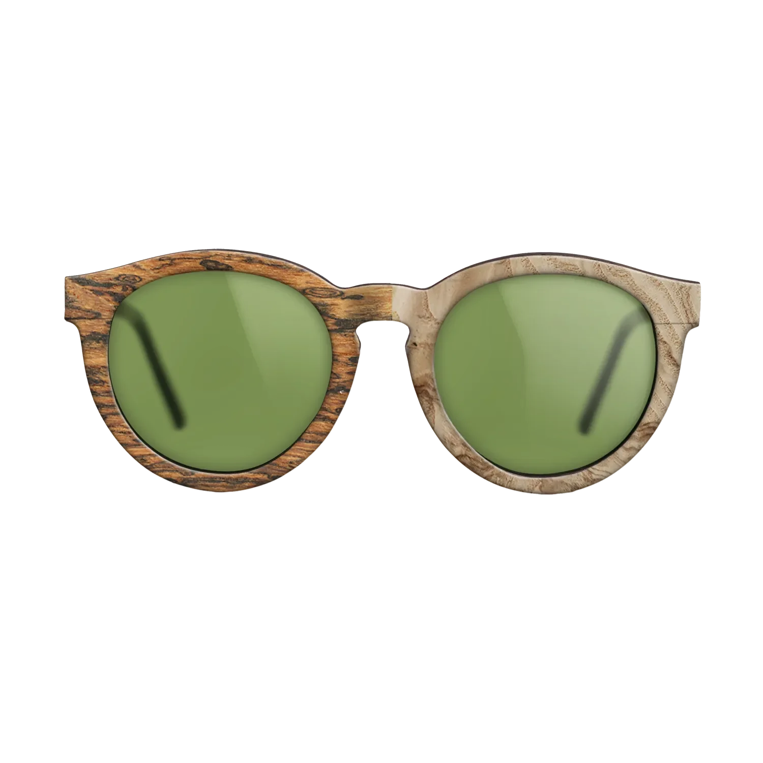 Bocote,Olive Burl: Binary - The Rebel - Round - 713 - SIRIS wood optic