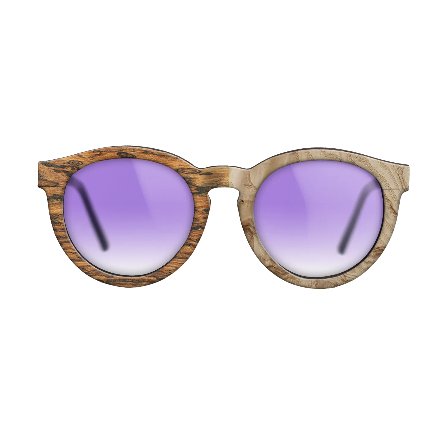 Bocote,Olive Burl: Binary - The Rebel - Round - 713 - SIRIS wood optic