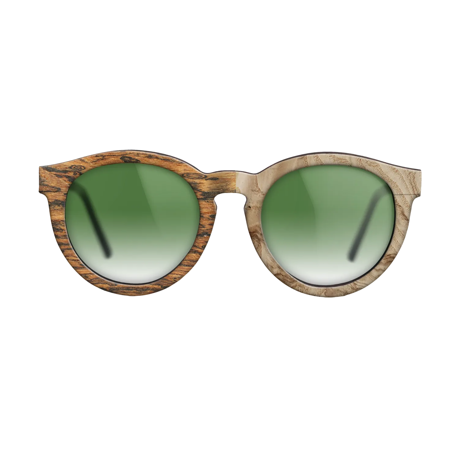 Bocote,Olive Burl: Binary - The Rebel - Round - 713 - SIRIS wood optic
