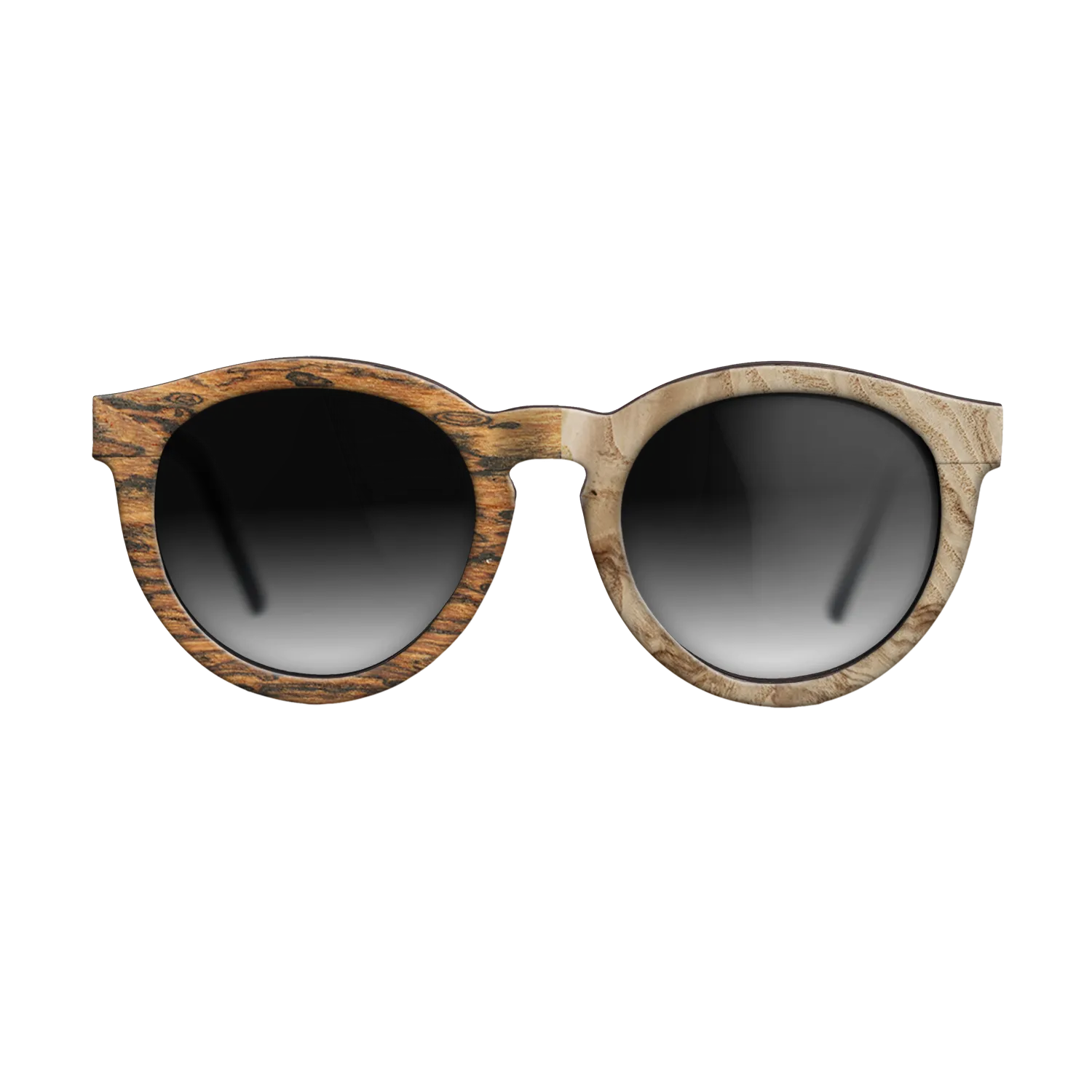 Bocote,Olive Burl: Binary - The Rebel - Round - 713 - SIRIS wood optic