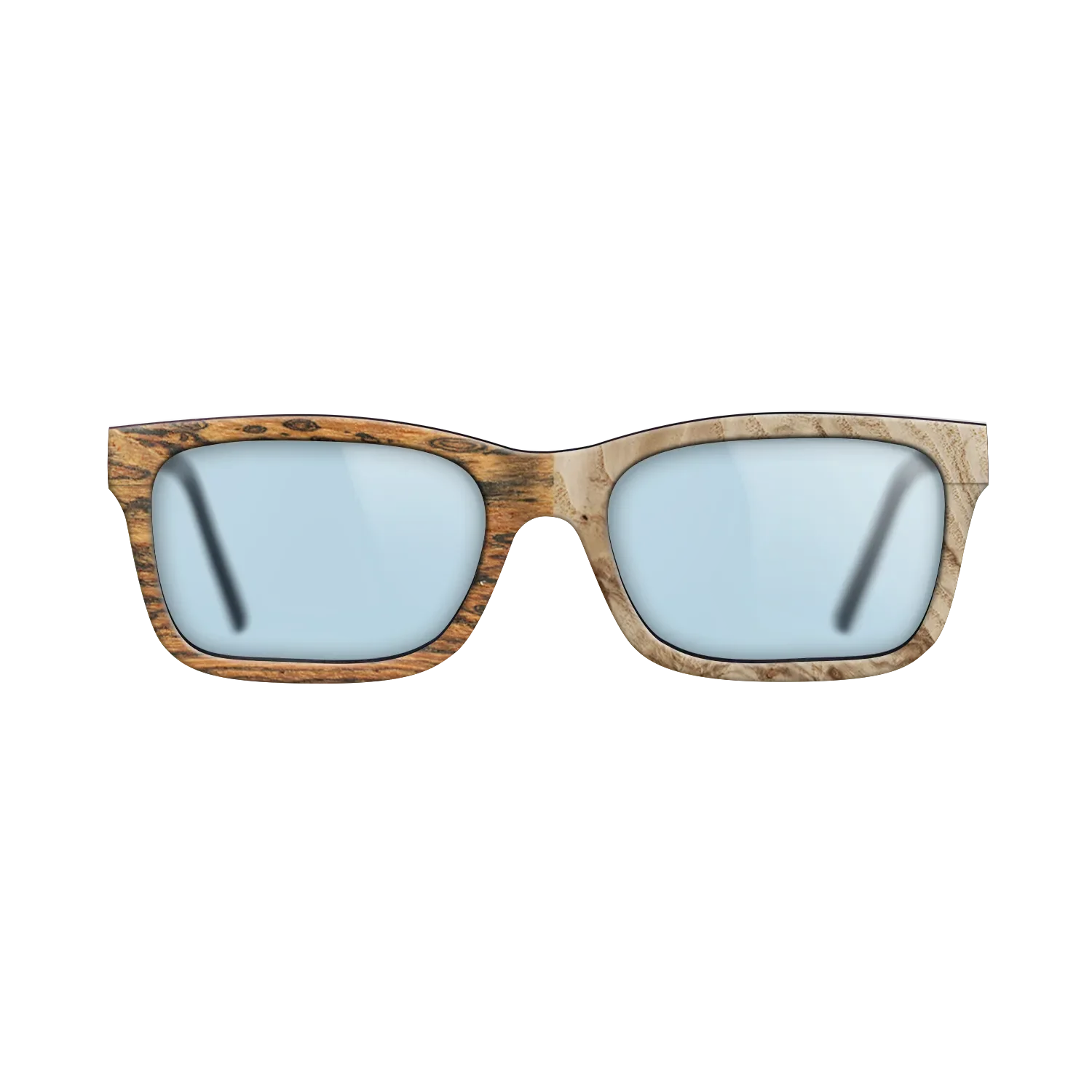 Bocote,Olive Burl: Binary - The Sage - Rectangle - 713 - SIRIS wood optic