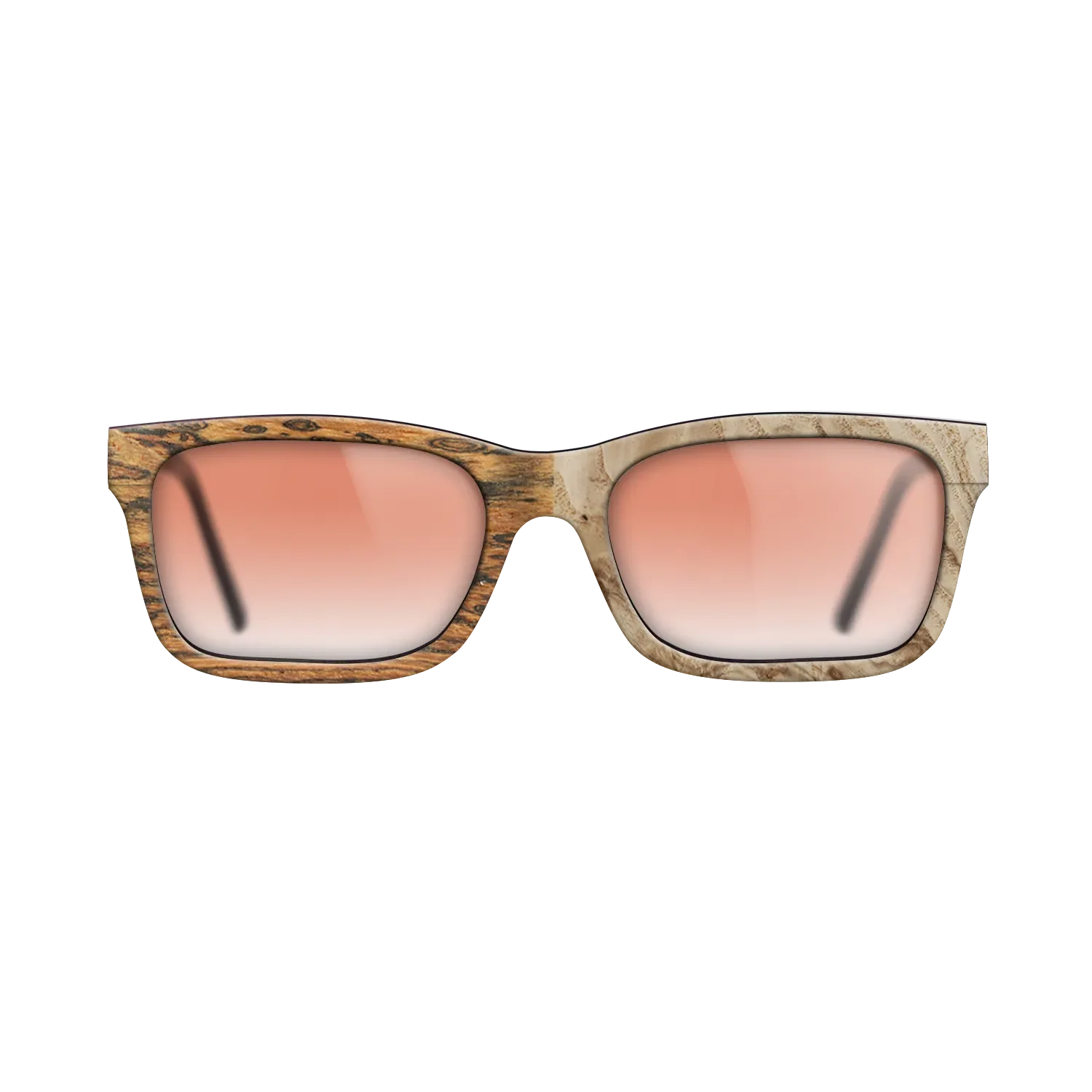 Bocote,Olive Burl: Binary - The Sage - Rectangle - 713 - SIRIS wood optic