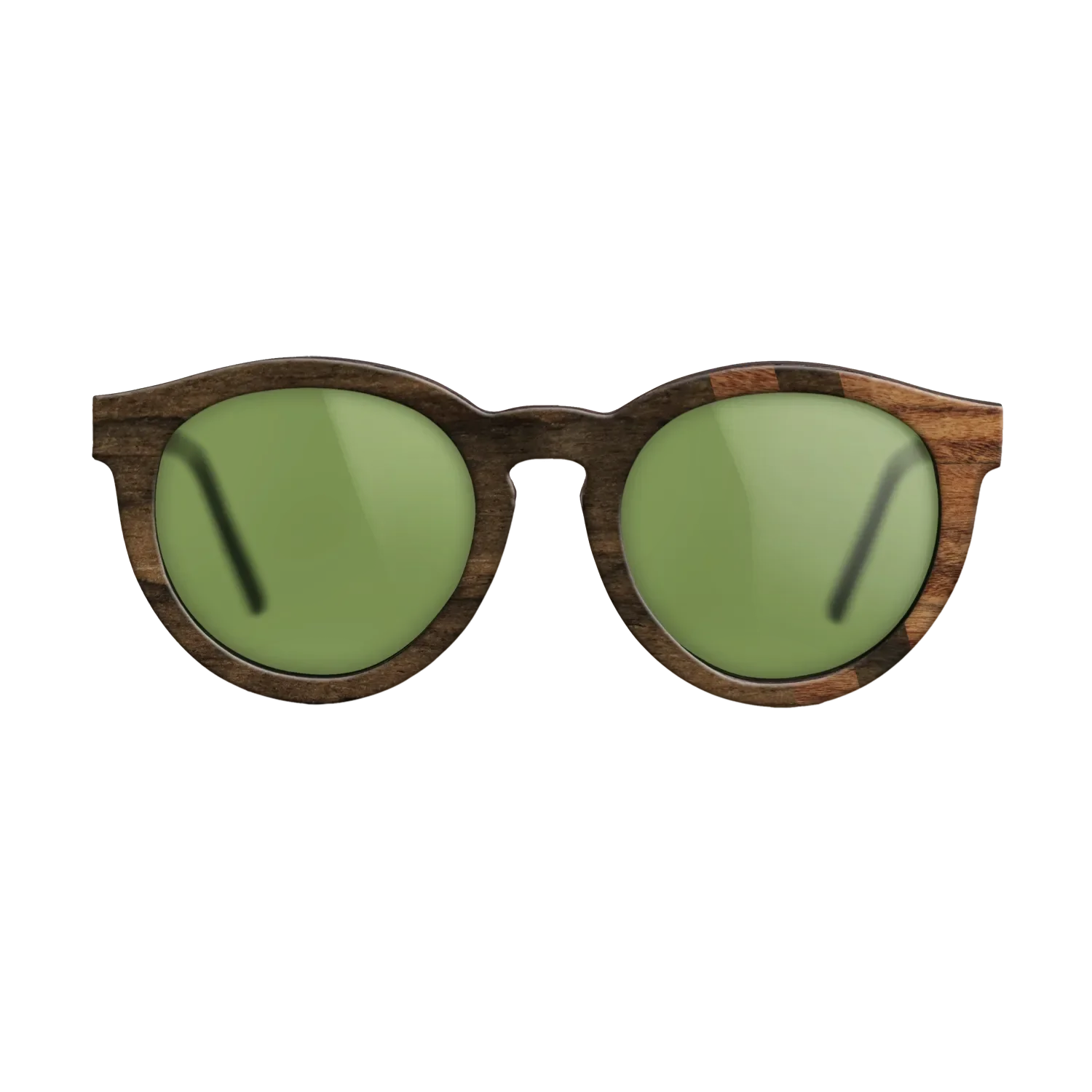 Bocote,Santos Rosewood Dark: Splice - The Rebel - Round - SIRIS wood optic