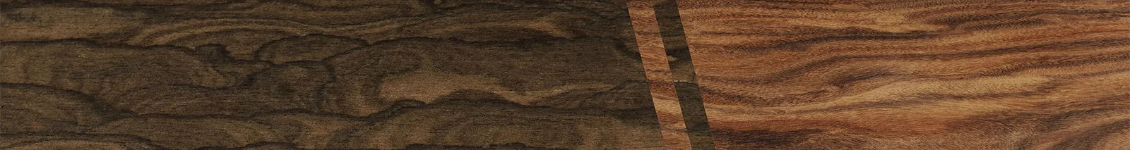 Bocote,Santos Rosewood Dark: Splice - The Sage - Rectangle - SIRIS wood optic