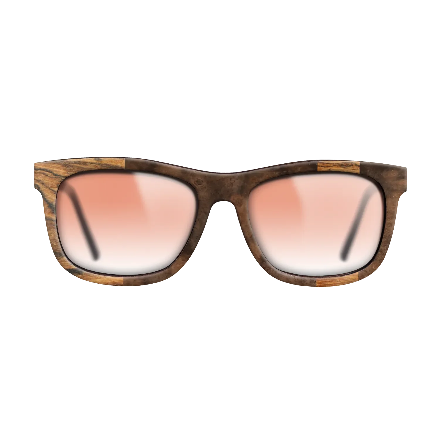 Bocote,Walnut Burl: Splice - The Hero - Square - SIRIS wood optic