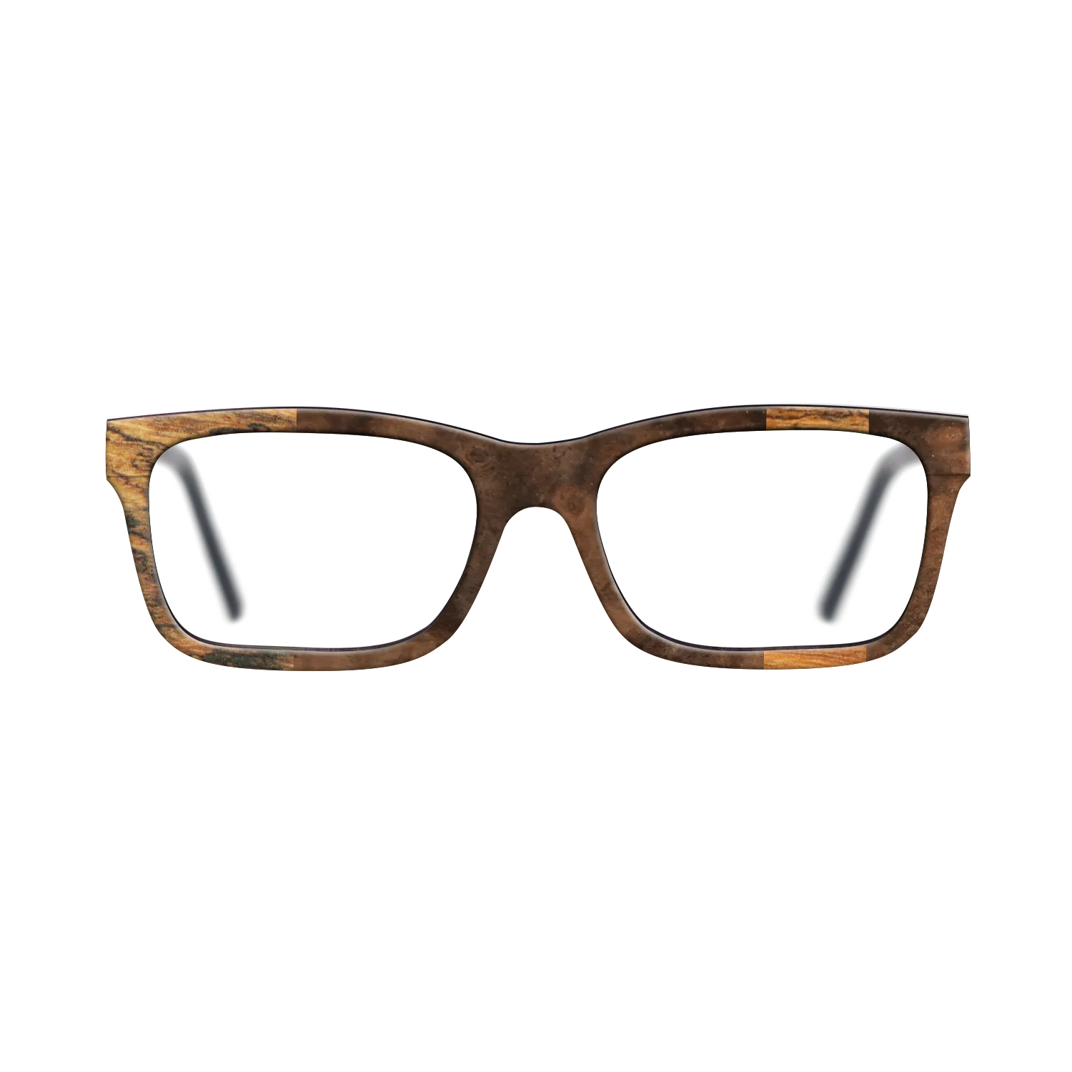 Bocote,Walnut Burl: Splice - The Sage - Rectangle - SIRIS wood optic