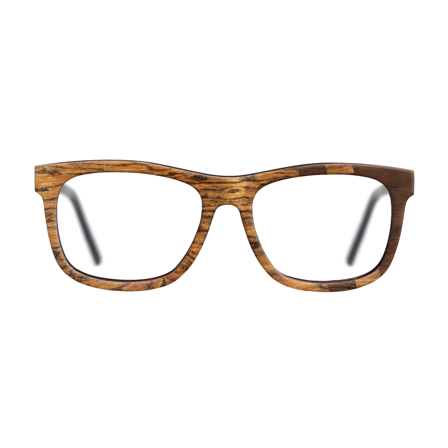 Bocote,Walnut Claro Dark: Splice - The Hero - Square - SIRIS wood optic