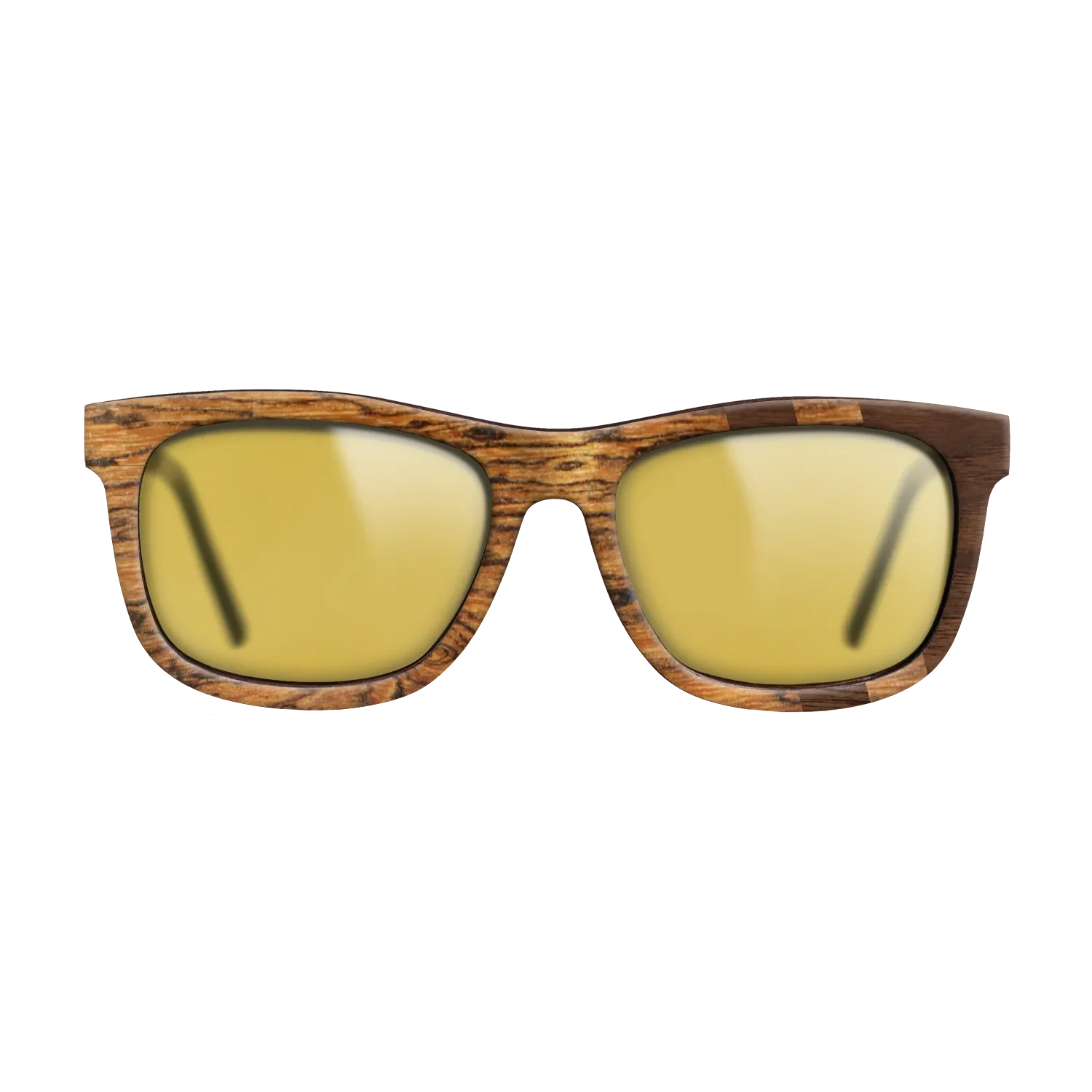 Bocote,Walnut Claro Dark: Splice - The Hero - Square - SIRIS wood optic