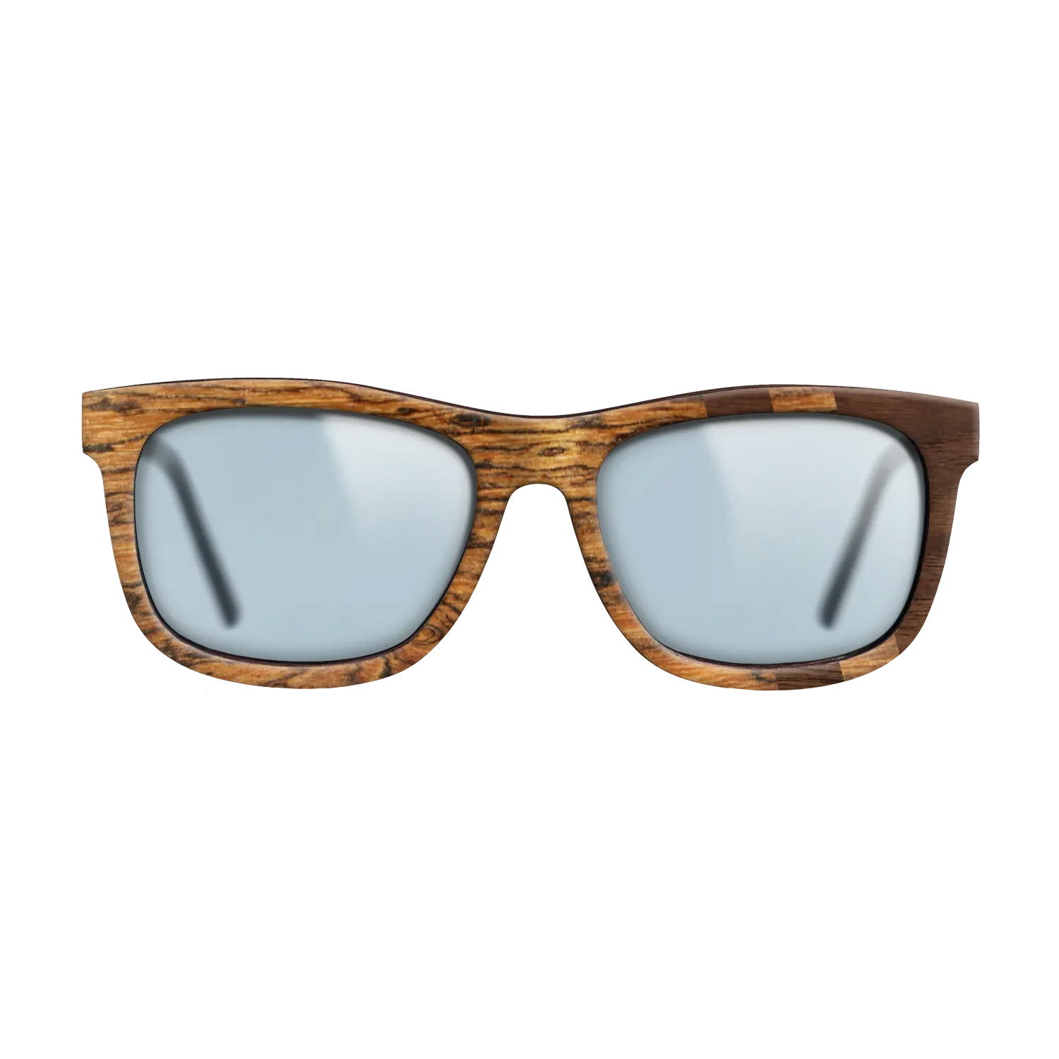 Bocote,Walnut Claro Dark: Splice - The Hero - Square - SIRIS wood optic