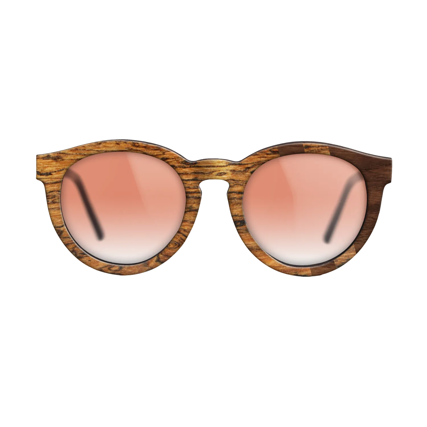 Bocote,Walnut Claro Dark: Splice - The Rebel - Round - SIRIS wood optic