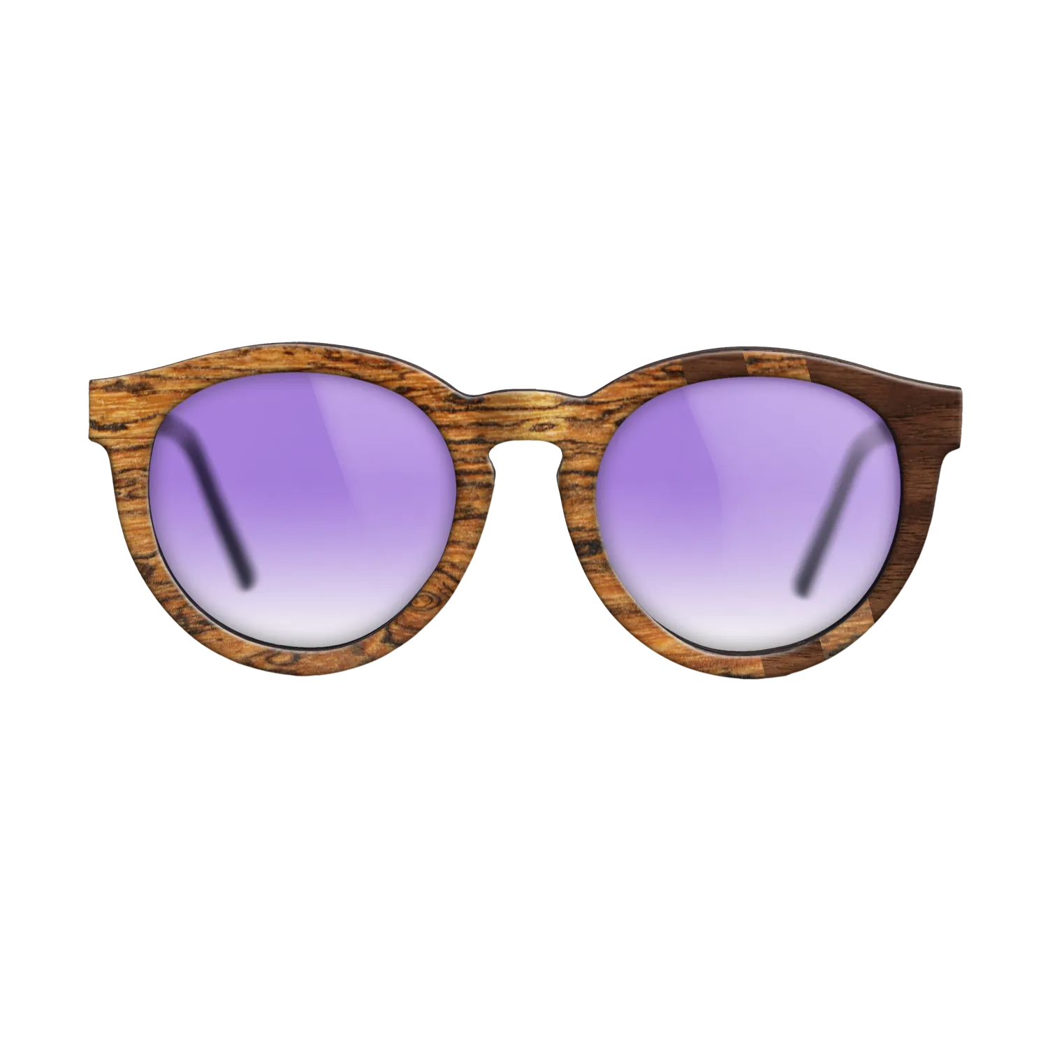 Bocote,Walnut Claro Dark: Splice - The Rebel - Round - SIRIS wood optic