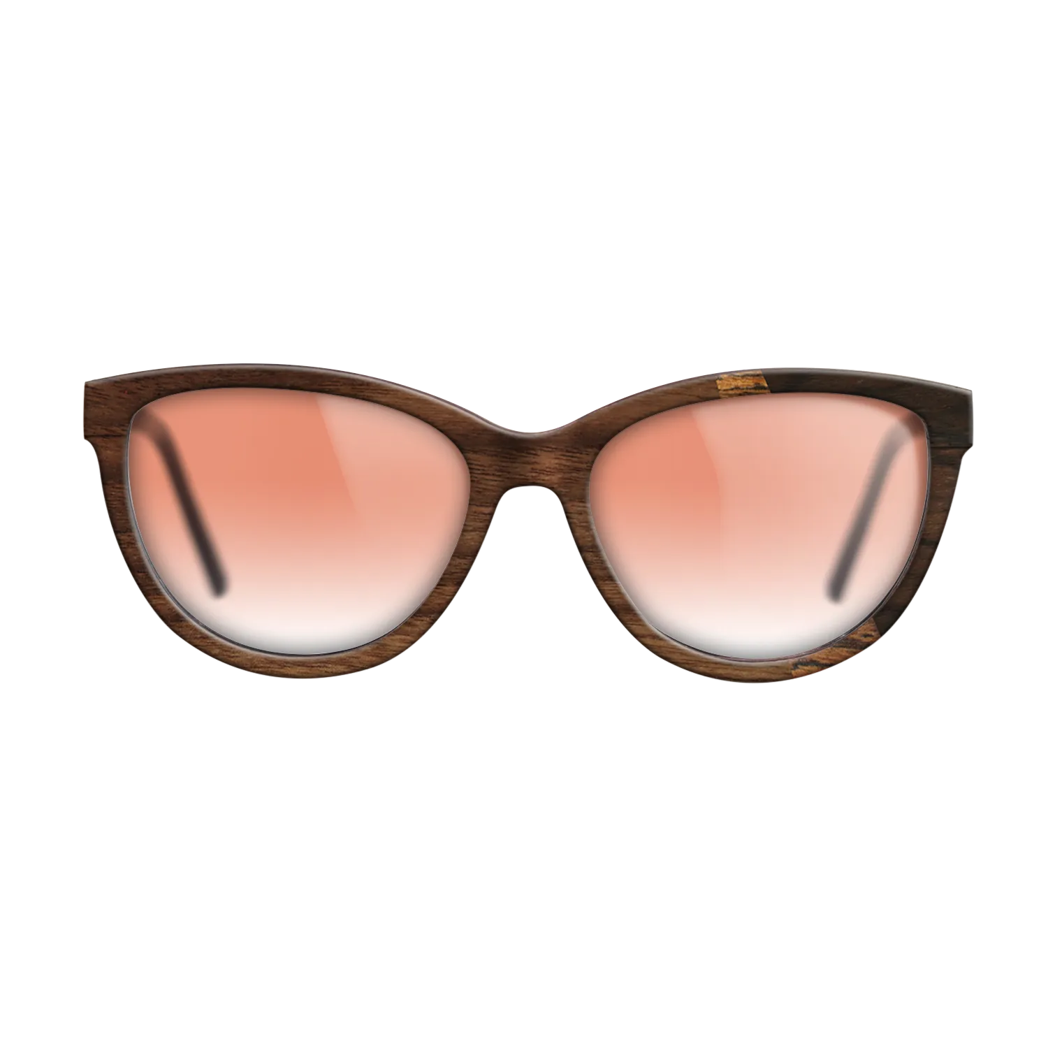 Bocote,Walnut Claro Dark,Ziricote Dark Quartered: Angle Cut - The Maiden - Cat - SIRIS wood optic