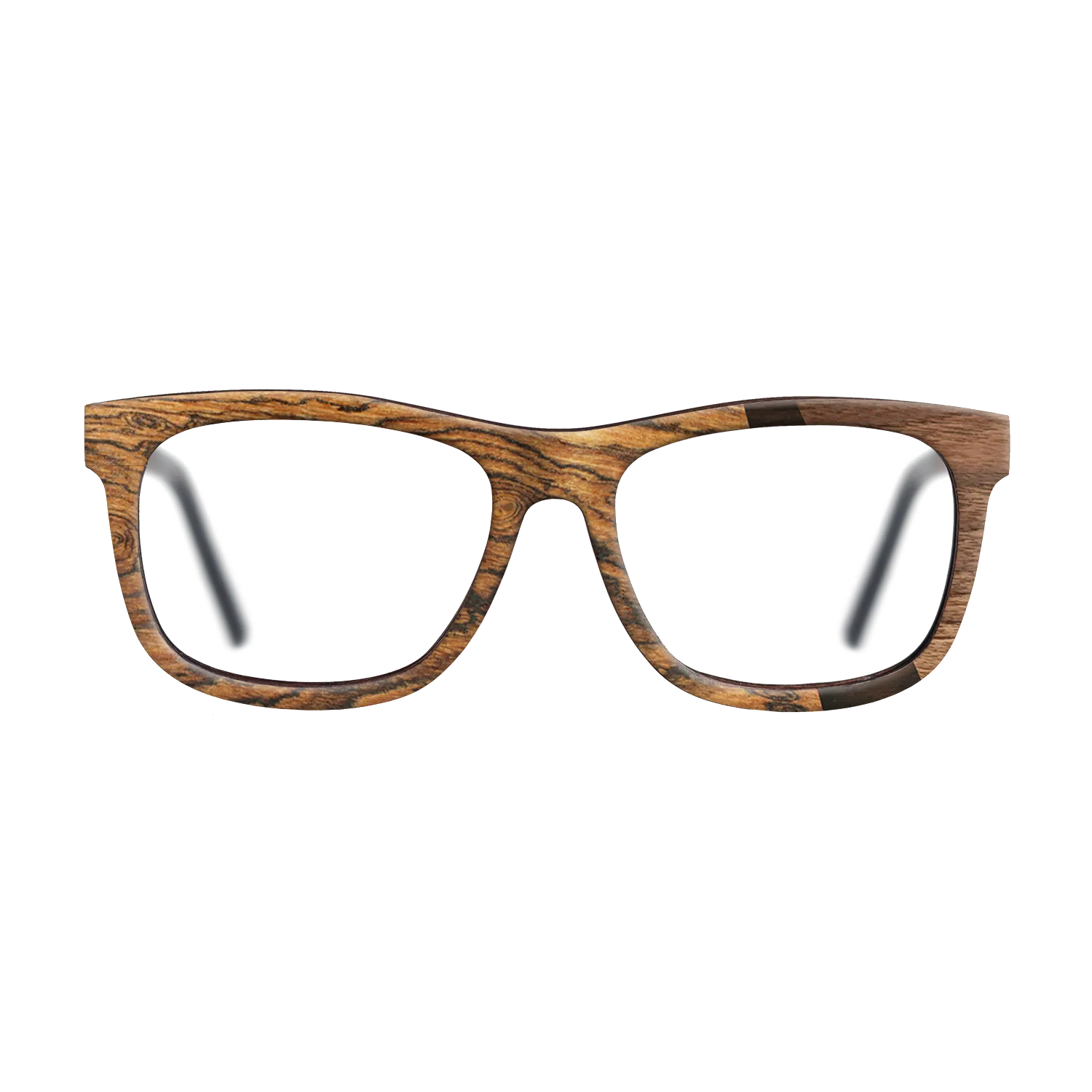 Bocote,Walnut Claro Dark,Ziricote Dark Quartered,Fumed Oak: Angle Cut - The Hero - Square - SIRIS wood optic