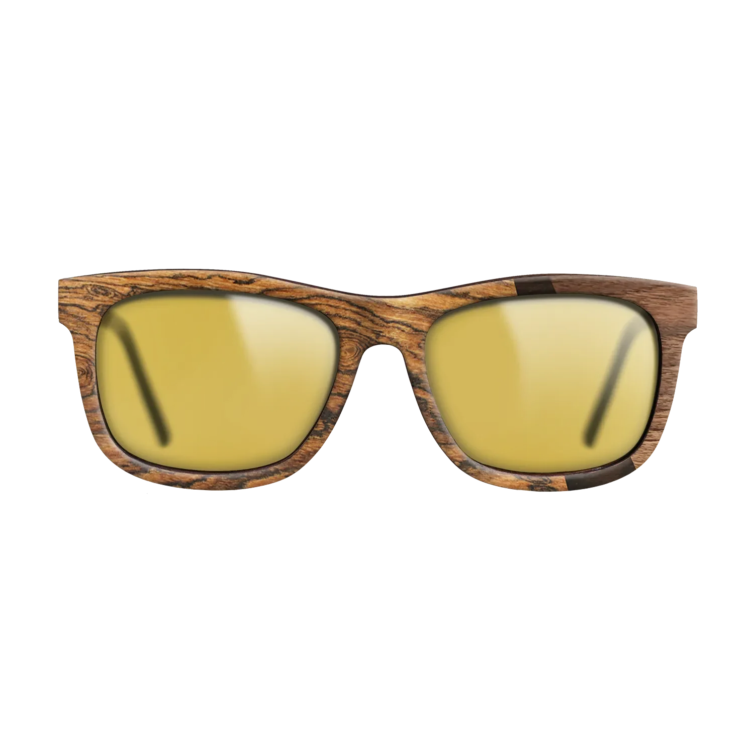 Bocote,Walnut Claro Dark,Ziricote Dark Quartered,Fumed Oak: Angle Cut - The Hero - Square - SIRIS wood optic