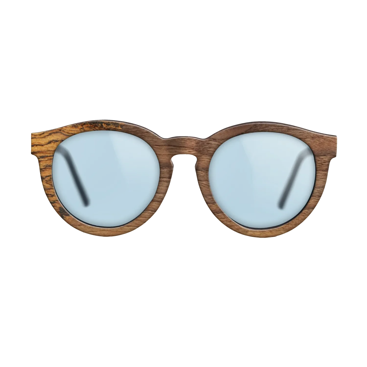 Bocote,Walnut Claro Light: Bauhaus - The Rebel - Round - SIRIS wood optic