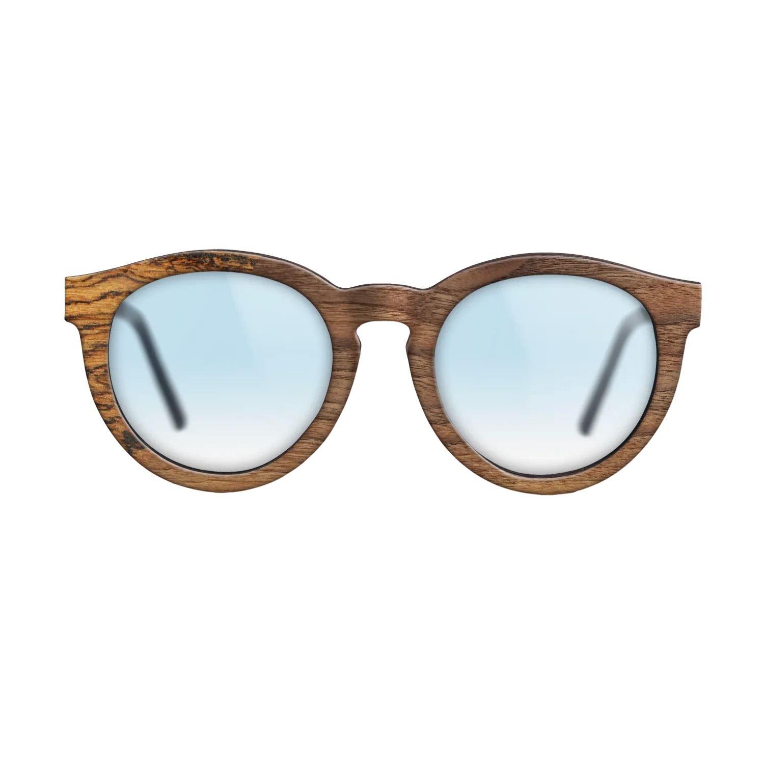 Bocote,Walnut Claro Light: Bauhaus - The Rebel - Round - SIRIS wood optic