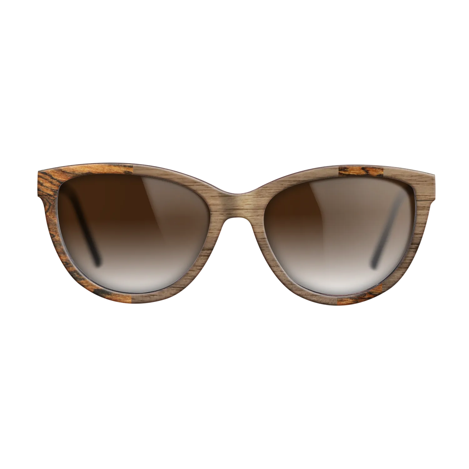 Bocote,Walnut: Straight Grain: Splice - The Maiden - Cat - SIRIS wood optic