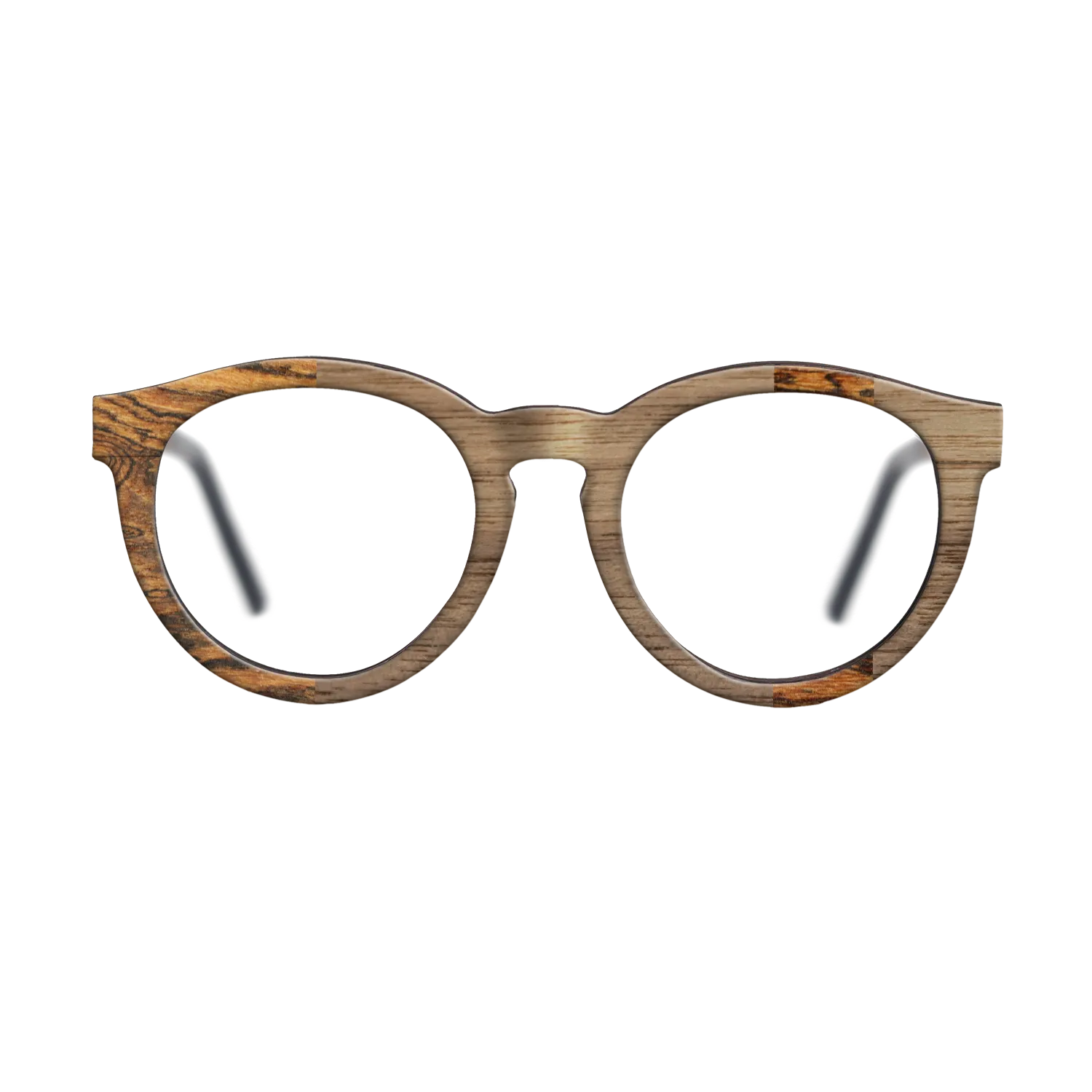 Bocote,Walnut: Straight Grain: Splice - The Rebel - Round - SIRIS wood optic