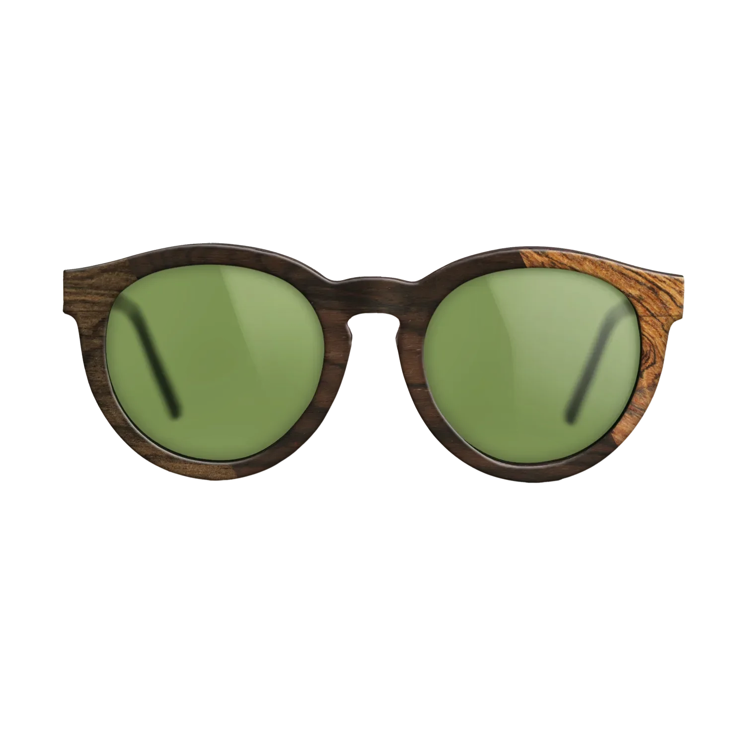 Bocote,Ziricote Dark Quartered: Bauhaus - The Rebel - Round - 1523 - SIRIS wood optic