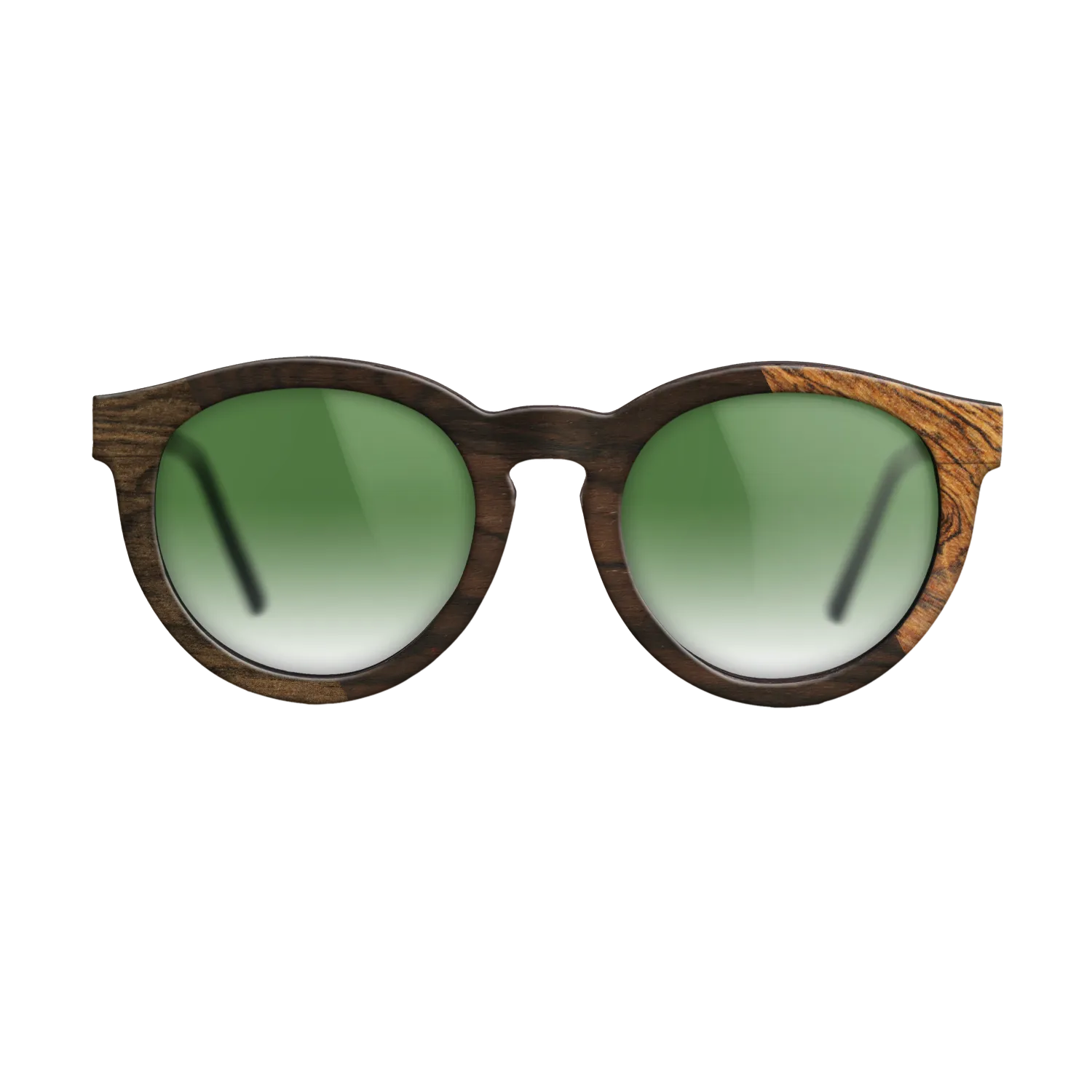 Bocote,Ziricote Dark Quartered: Bauhaus - The Rebel - Round - 1523 - SIRIS wood optic