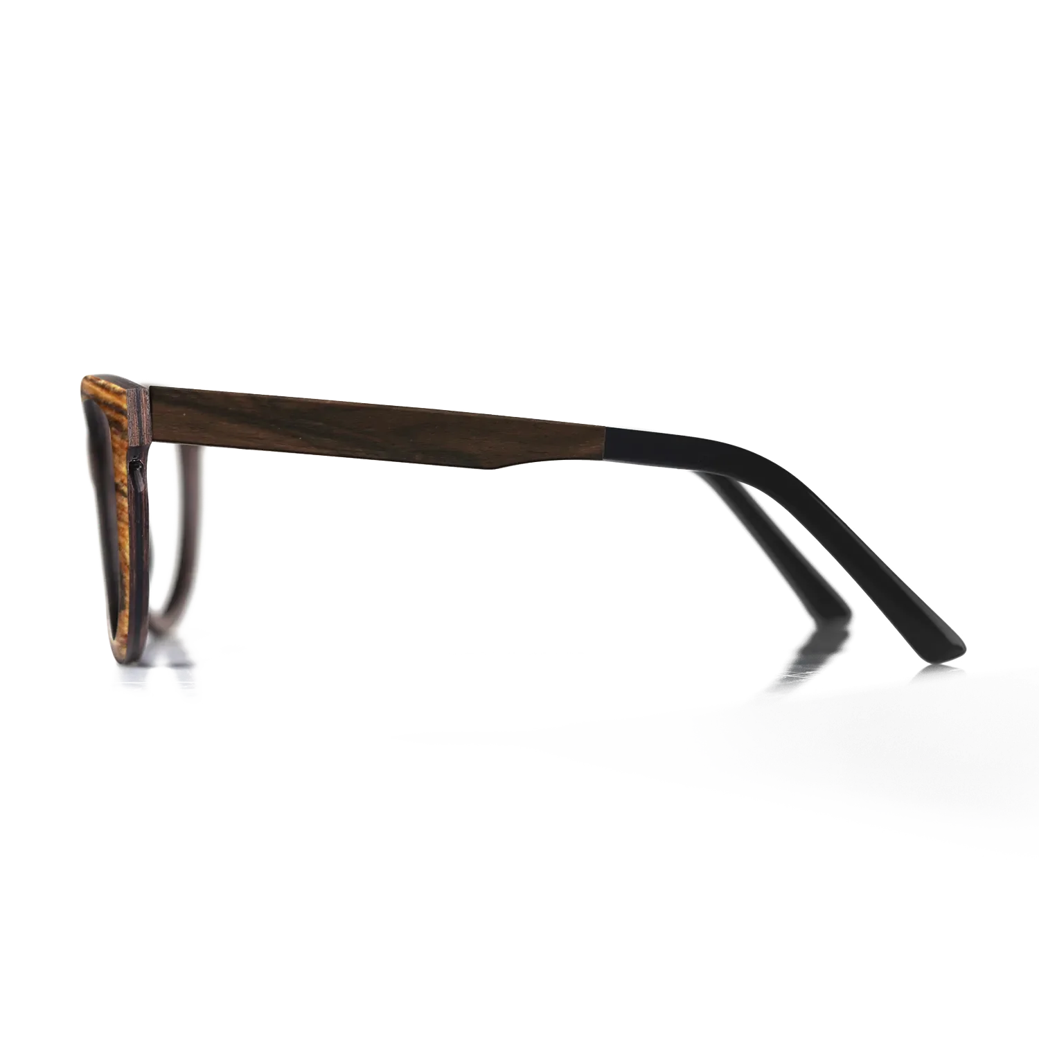 Bocote,Ziricote Dark Quartered: Bauhaus - The Sage - Rectangle - 1523 - SIRIS wood optic