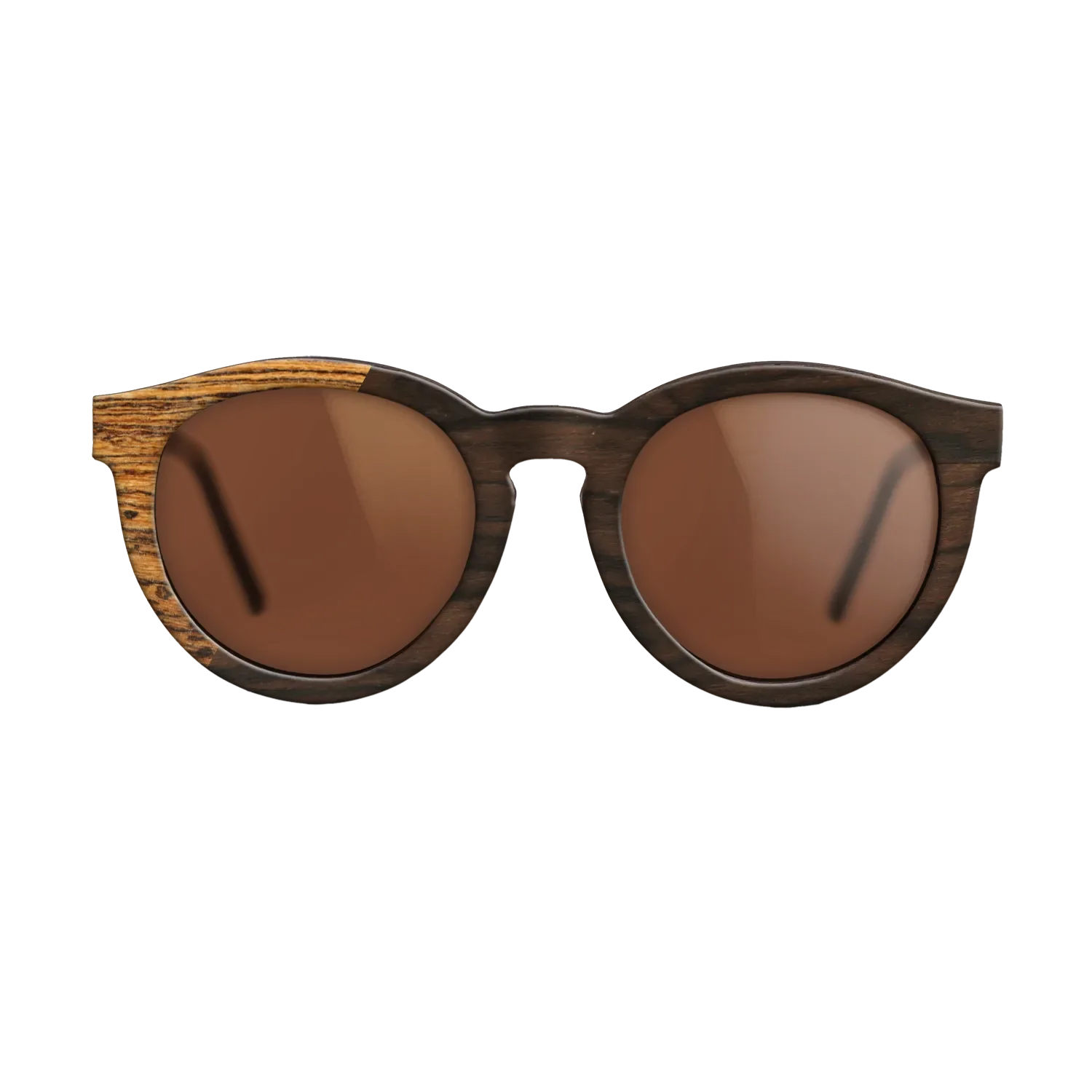 Bocote,Ziricote Dark Quartered: Binary - The Rebel - Round - SIRIS wood optic