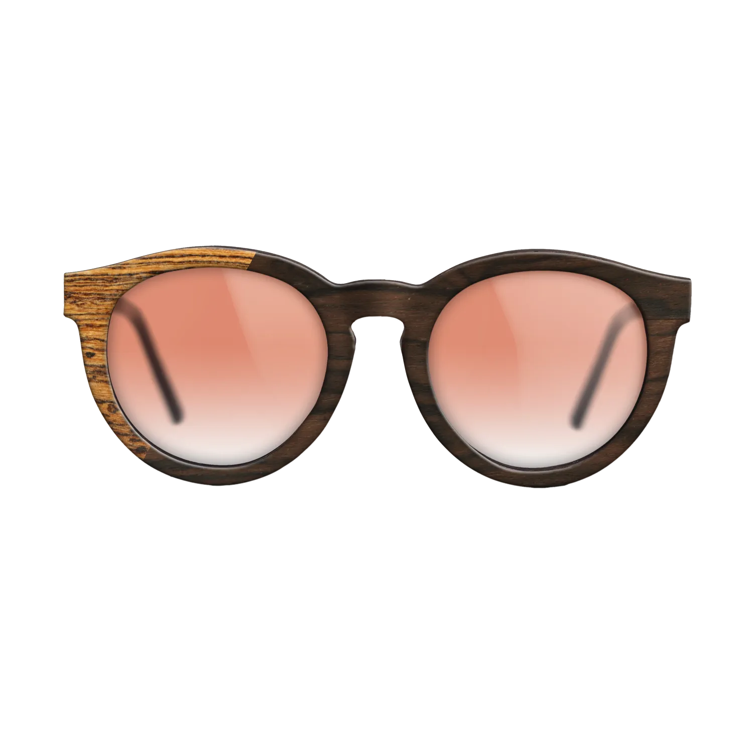 Bocote,Ziricote Dark Quartered: Binary - The Rebel - Round - SIRIS wood optic