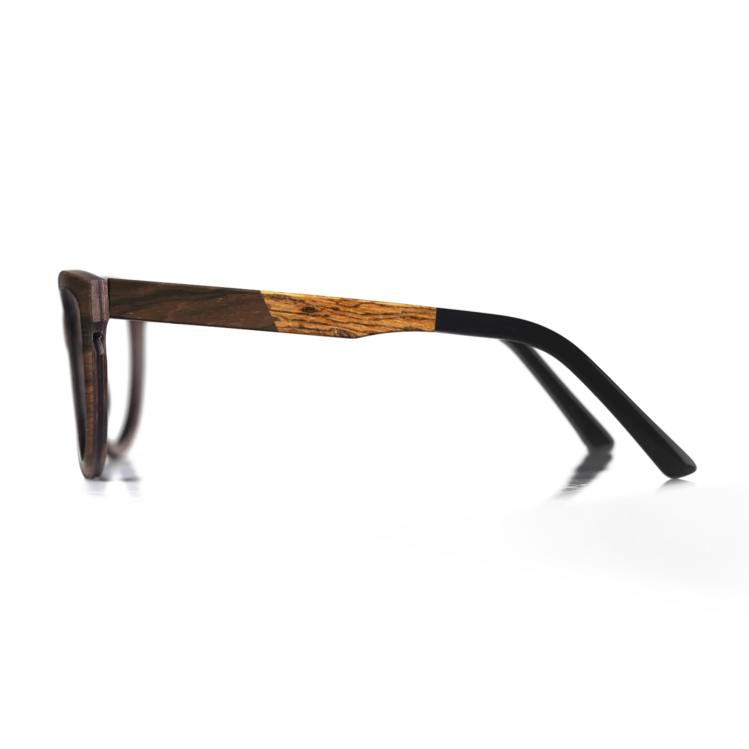 Bocote,Ziricote Dark Quartered: Binary - The Sage - Rectangle - SIRIS wood optic