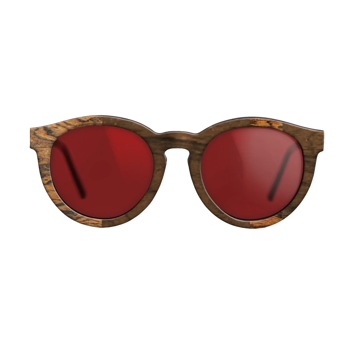 Bocote,Ziricote Dark Quartered: Splice - The Rebel - Round - 1639 - SIRIS wood optic