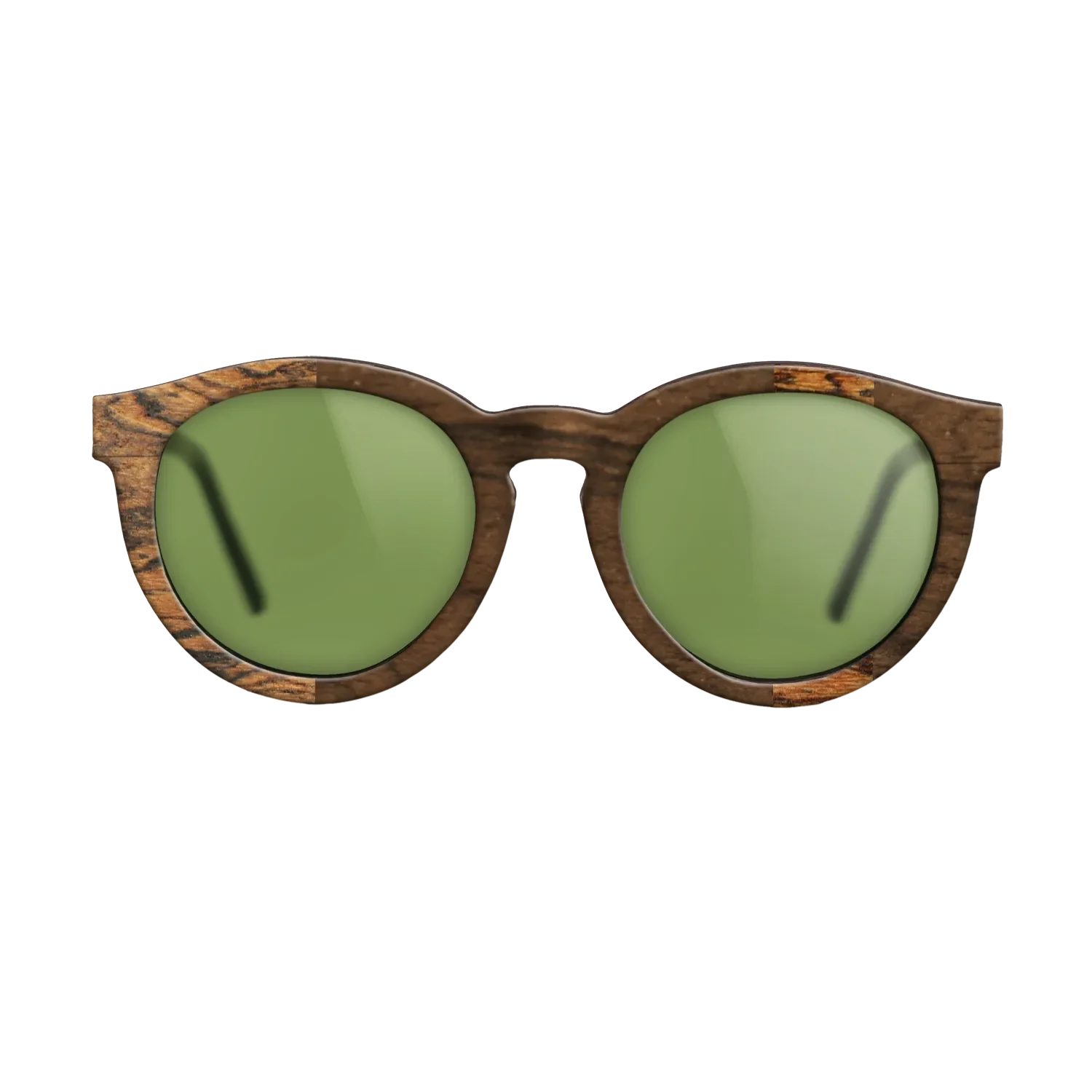 Bocote,Ziricote Dark Quartered: Splice - The Rebel - Round - 1639 - SIRIS wood optic