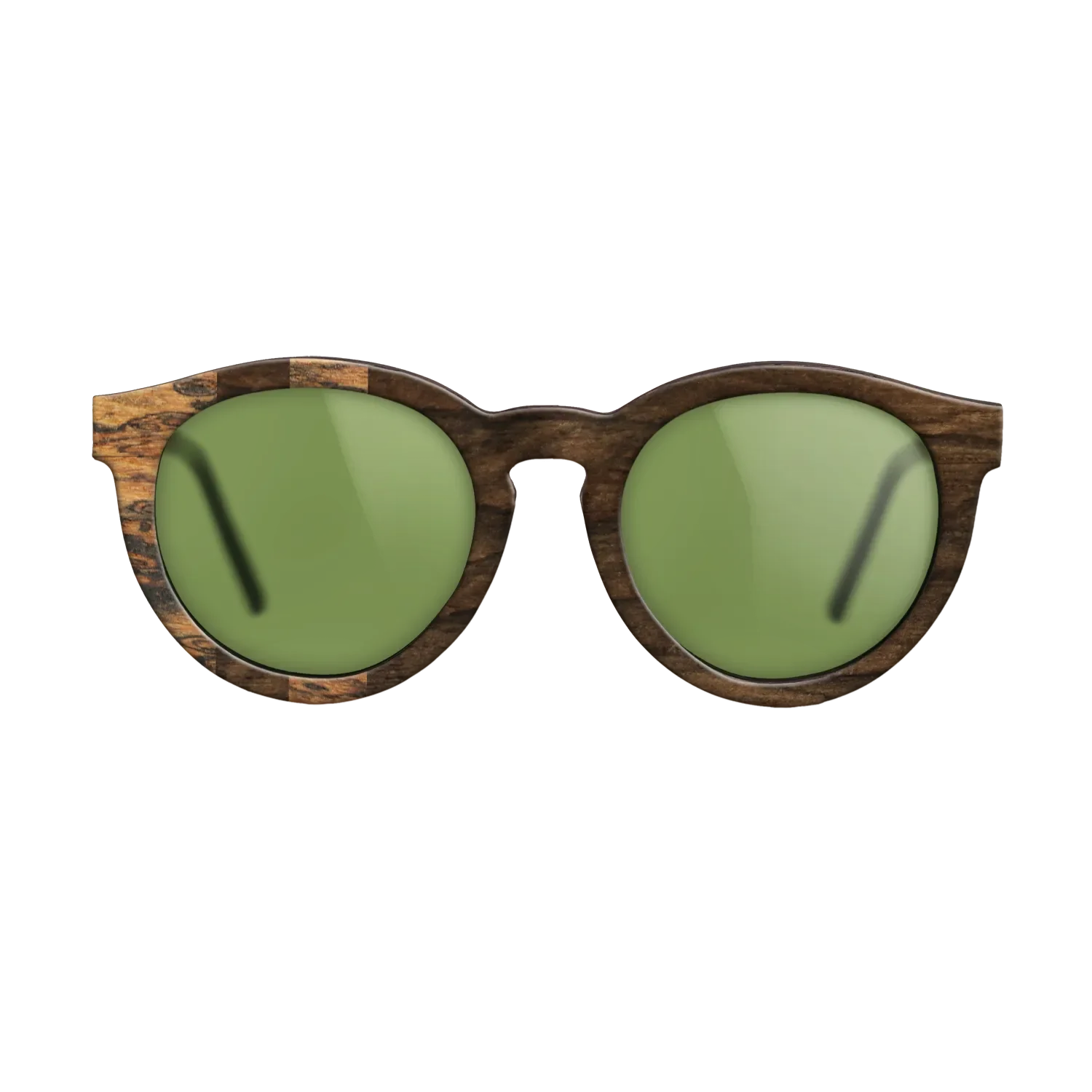 Bocote,Ziricote Dark Quartered: Splice - The Rebel - Round - SIRIS wood optic