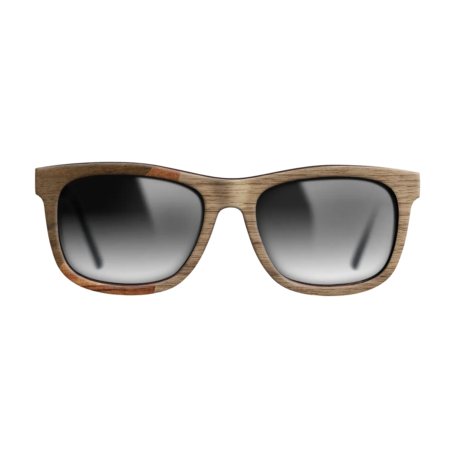 Walnut: Straight Grain,Ziricote Dark Quartered,Koa: Bauhaus - The Hero - Square - 1240 - SIRIS wood optic