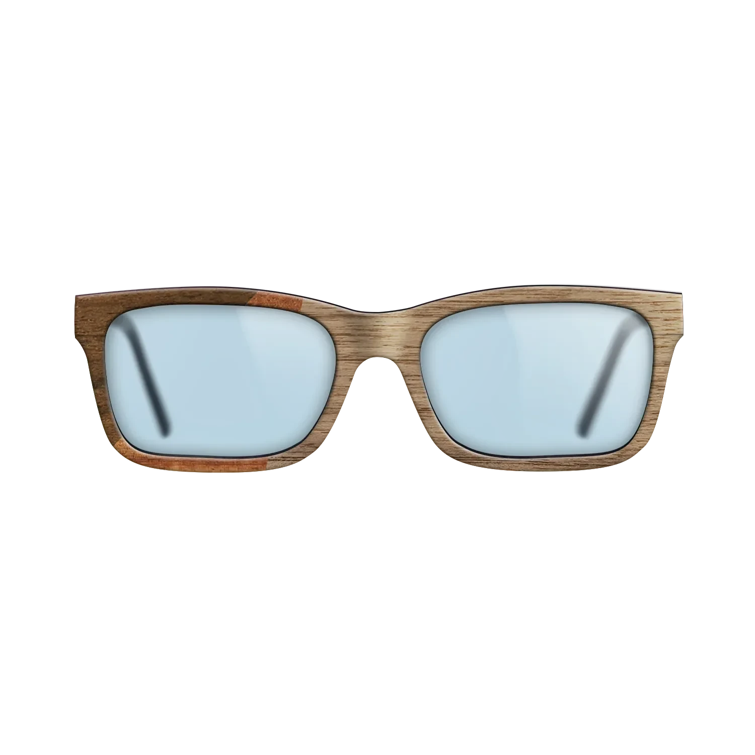 Walnut: Straight Grain,Ziricote Dark Quartered,Koa: Bauhaus - The Sage - Rectangle - 1240 - SIRIS wood optic