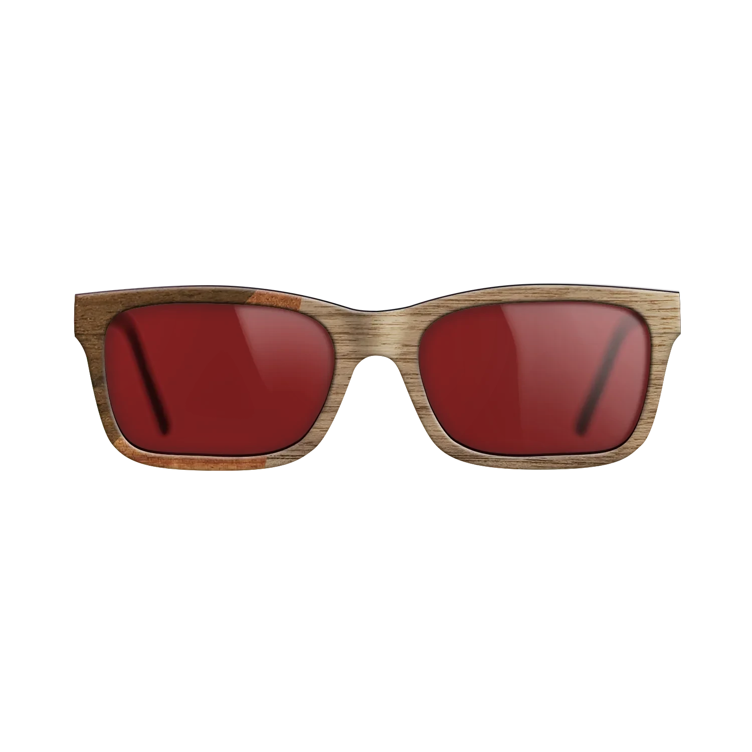 Walnut: Straight Grain,Ziricote Dark Quartered,Koa: Bauhaus - The Sage - Rectangle - 1240 - SIRIS wood optic