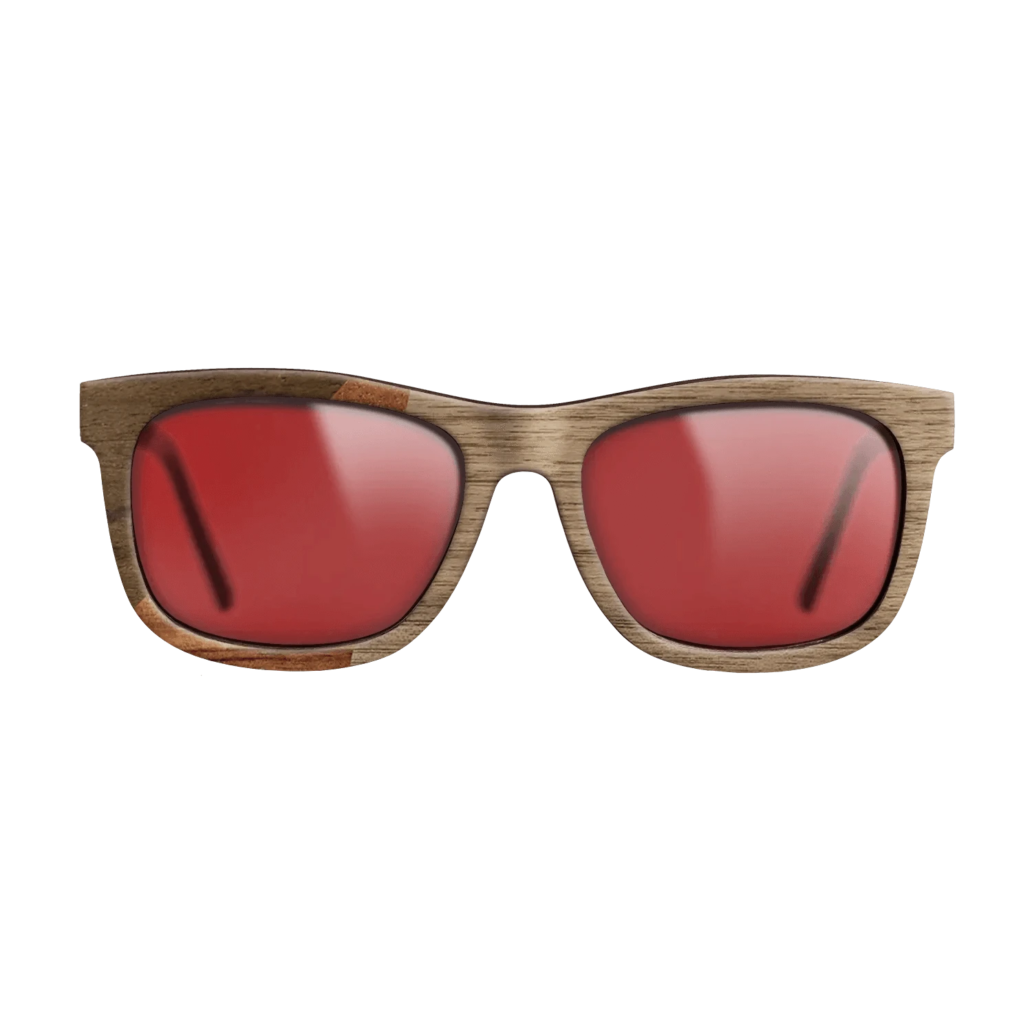 Walnut: Straight Grain,Ziricote Dark Quartered,Koa: Bauhaus - The Hero - Square - 1240 - SIRIS wood optic