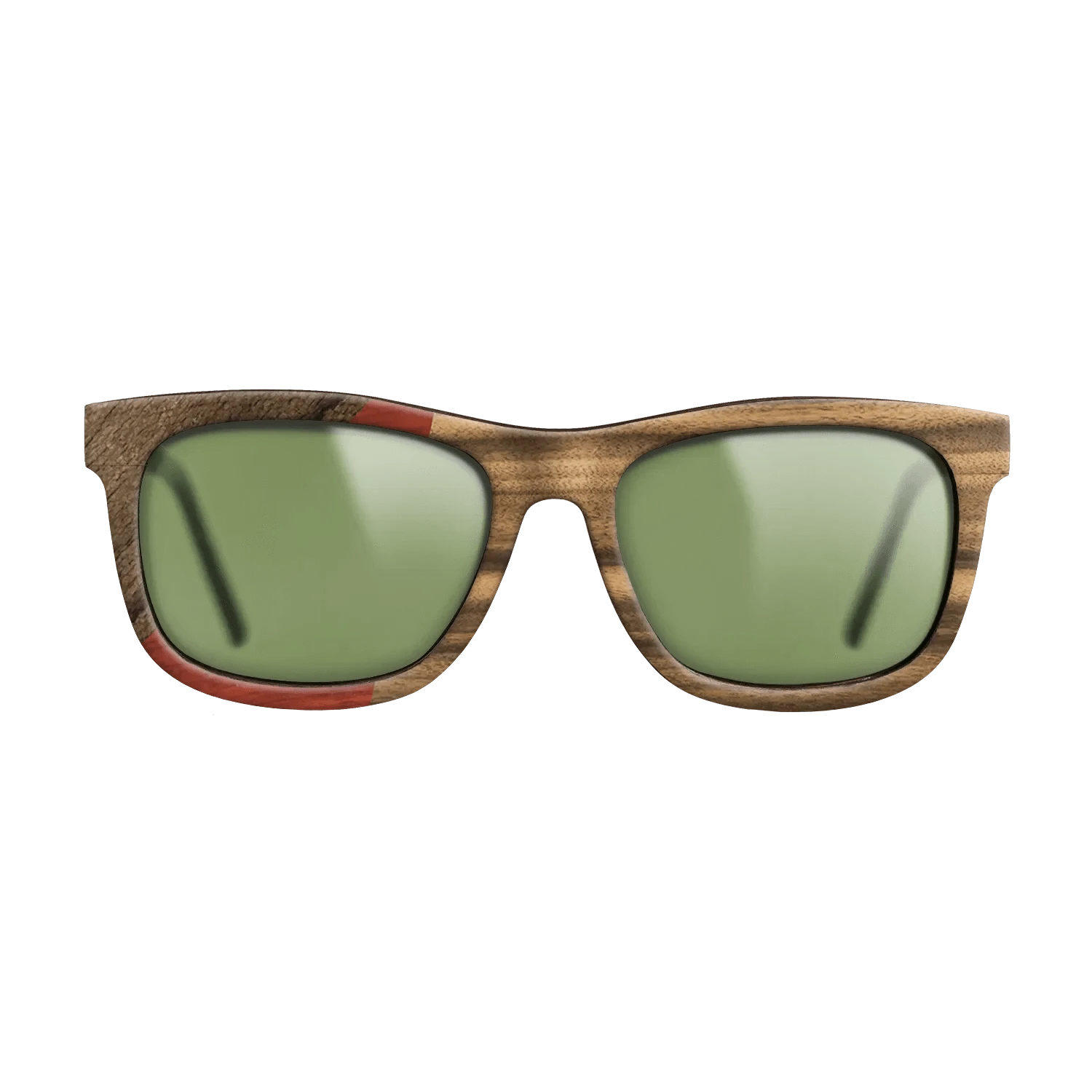 Louro Preto,Ziricote Dark Quartered,Poplar Dyed: Red: Bauhaus - The Hero - Square - 1017 - SIRIS wood optic