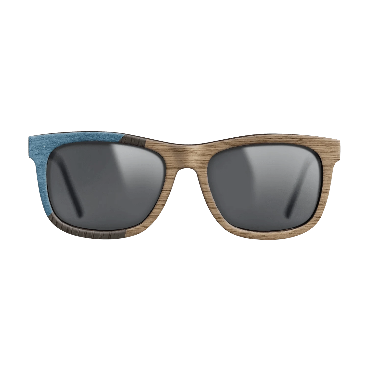 Walnut: Straight Grain,Poplar Dyed: Blue Denim,Fumed Oak: Bauhaus - The Hero - Square - 1950 - SIRIS wood optic