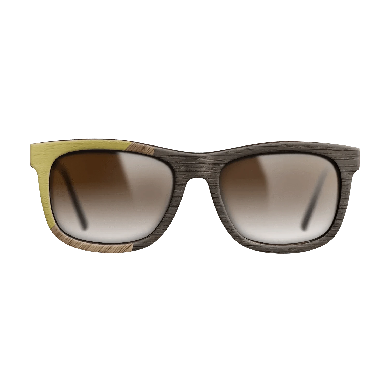 Walnut: Straight Grain,Poplar Dyed: Yellow,Fumed Oak: Bauhaus - The Hero - Square - 1244 - SIRIS wood optic