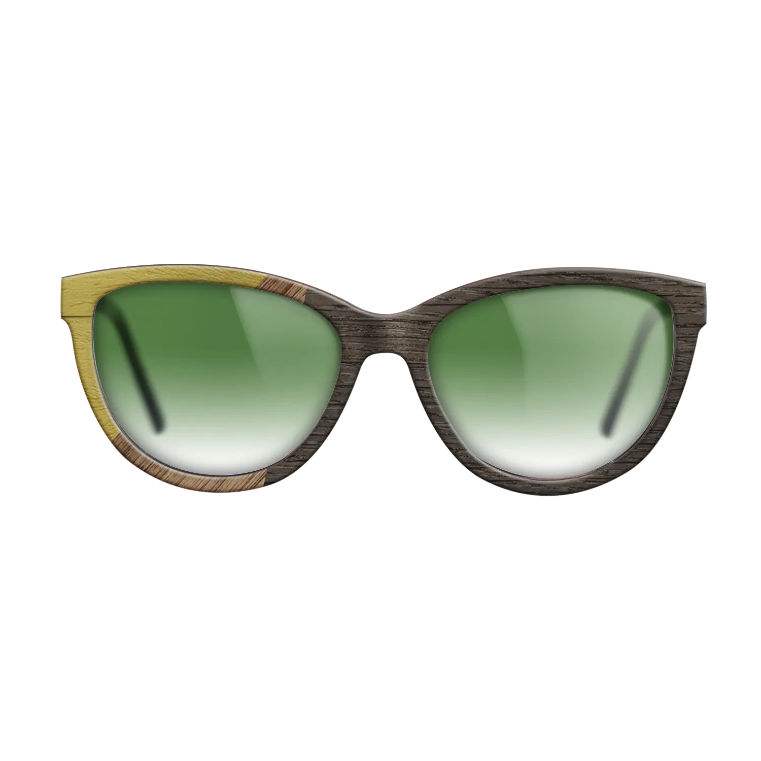 Walnut: Straight Grain,Poplar Dyed: Yellow,Fumed Oak: Bauhaus - The Maiden - Cat - 1244 - SIRIS wood optic