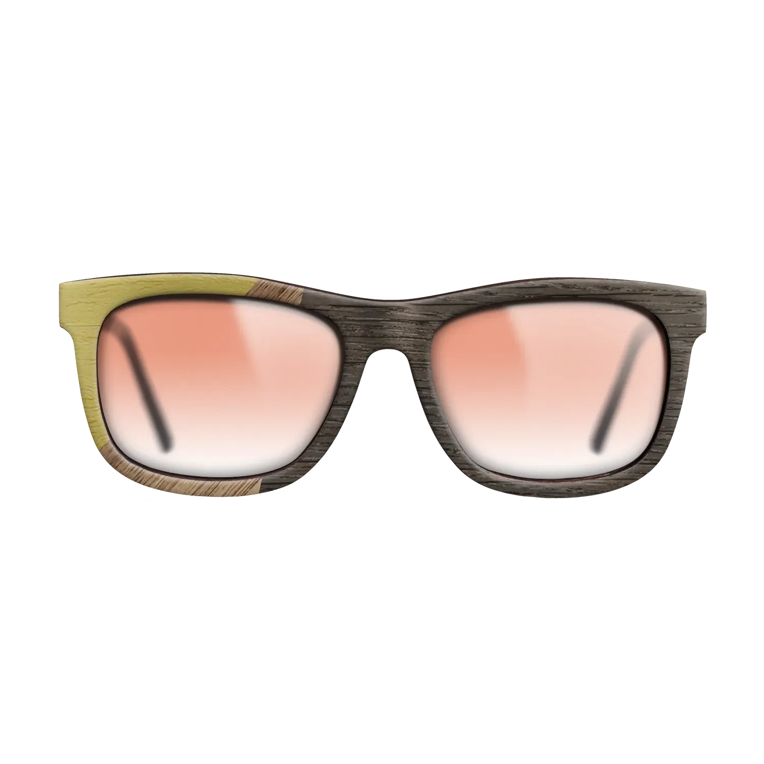 Walnut: Straight Grain,Poplar Dyed: Yellow,Fumed Oak: Bauhaus - The Hero - Square - 1244 - SIRIS wood optic