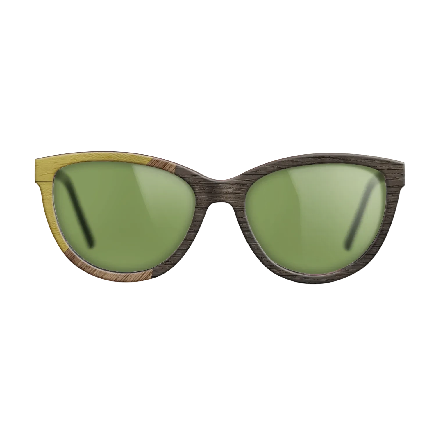 Walnut: Straight Grain,Poplar Dyed: Yellow,Fumed Oak: Bauhaus - The Maiden - Cat - 1244 - SIRIS wood optic