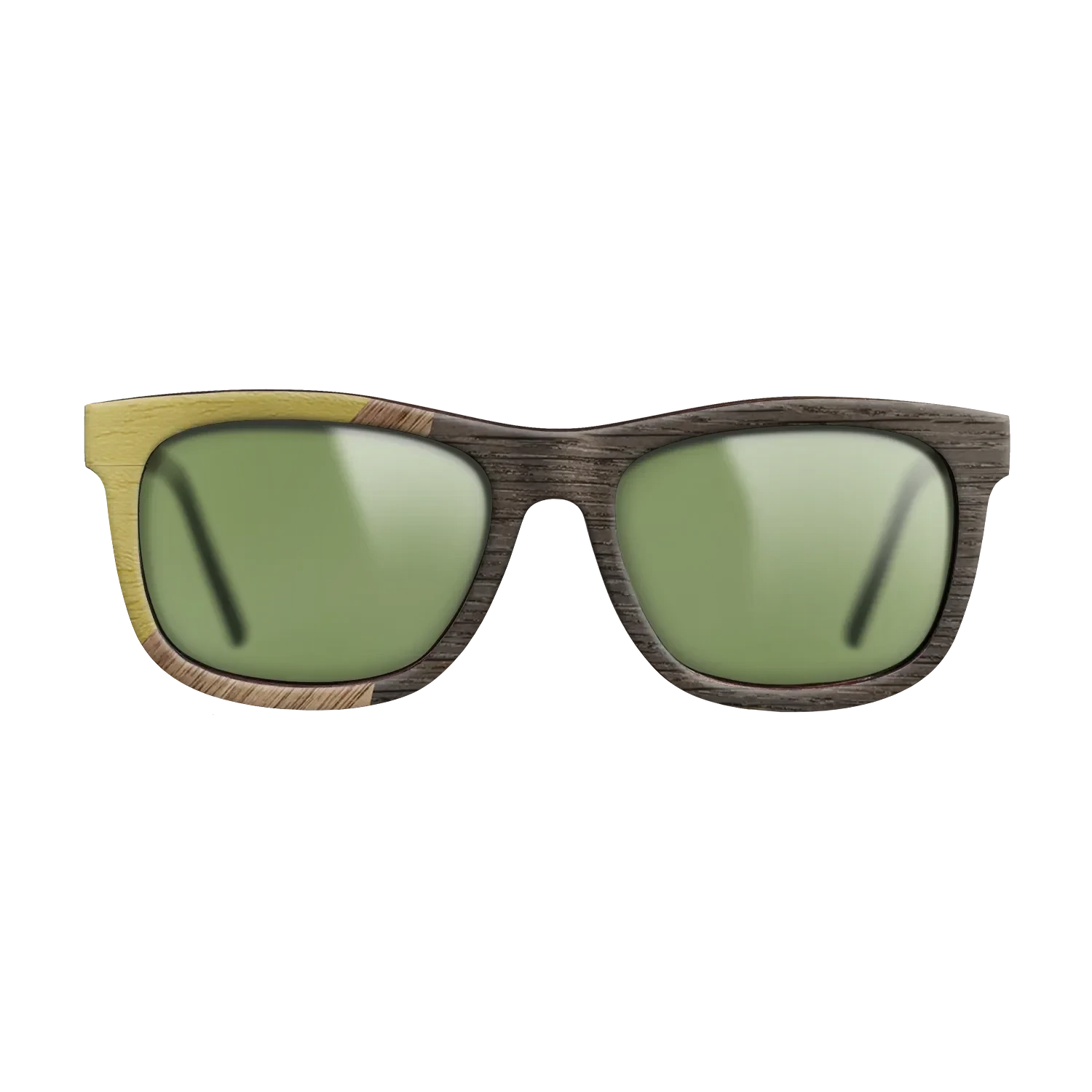 Walnut: Straight Grain,Poplar Dyed: Yellow,Fumed Oak: Bauhaus - The Hero - Square - 1244 - SIRIS wood optic