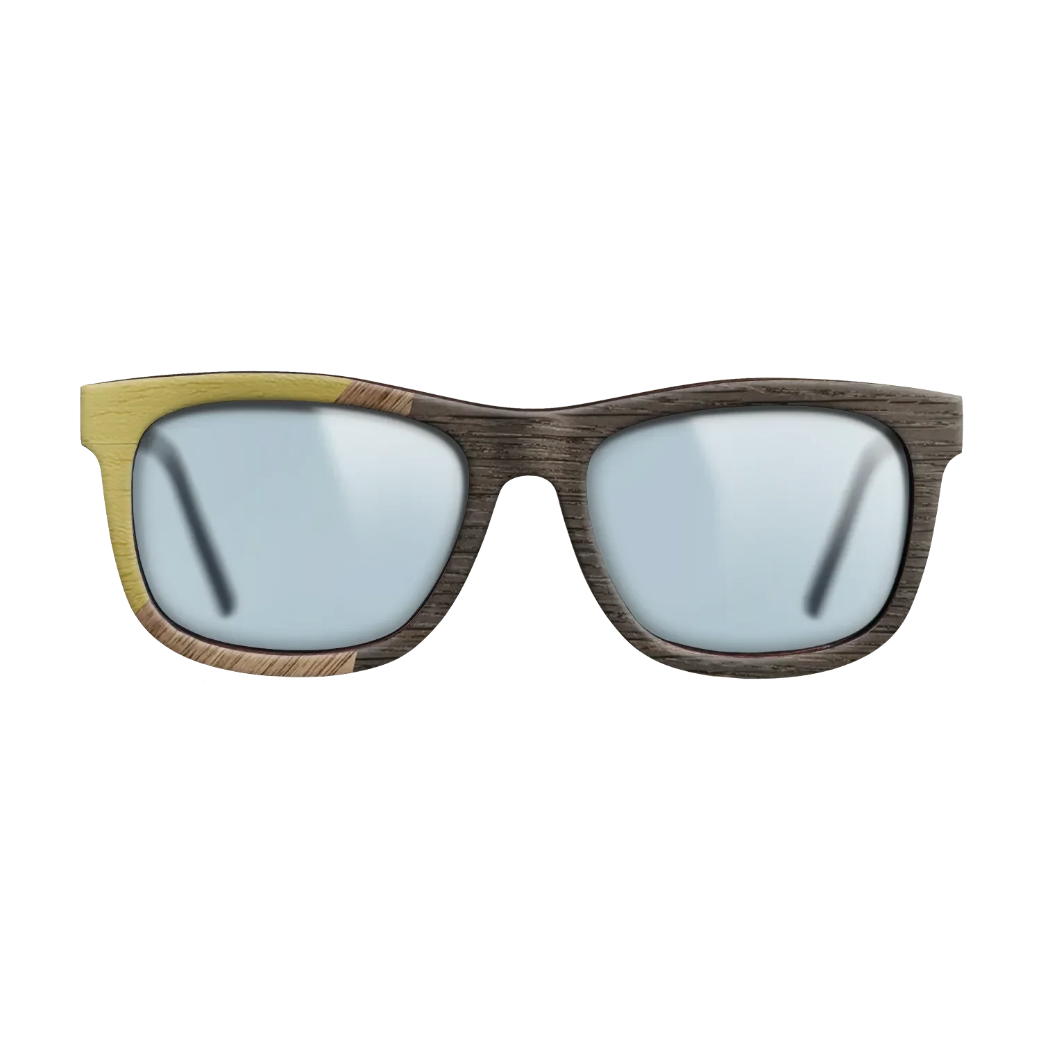 Walnut: Straight Grain,Poplar Dyed: Yellow,Fumed Oak: Bauhaus - The Hero - Square - 1244 - SIRIS wood optic