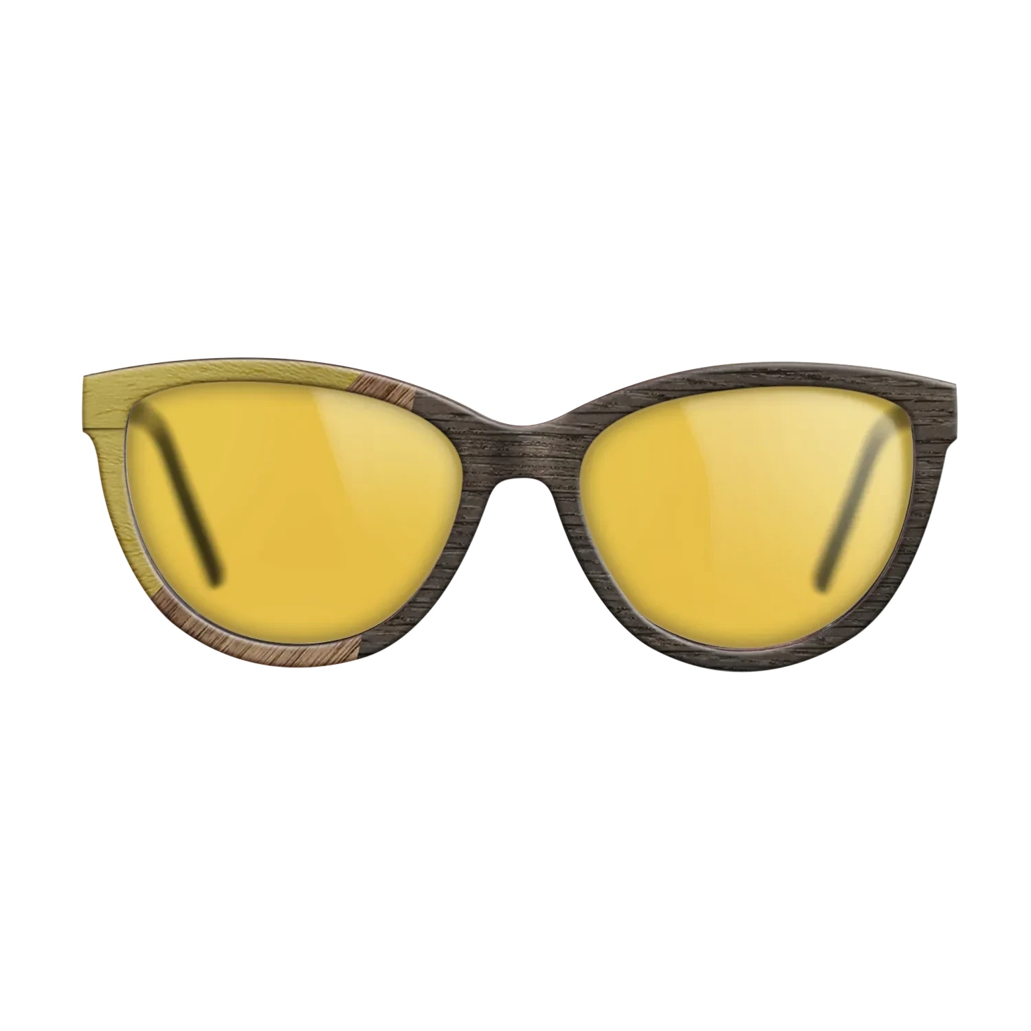 Walnut: Straight Grain,Poplar Dyed: Yellow,Fumed Oak: Bauhaus - The Maiden - Cat - 1244 - SIRIS wood optic