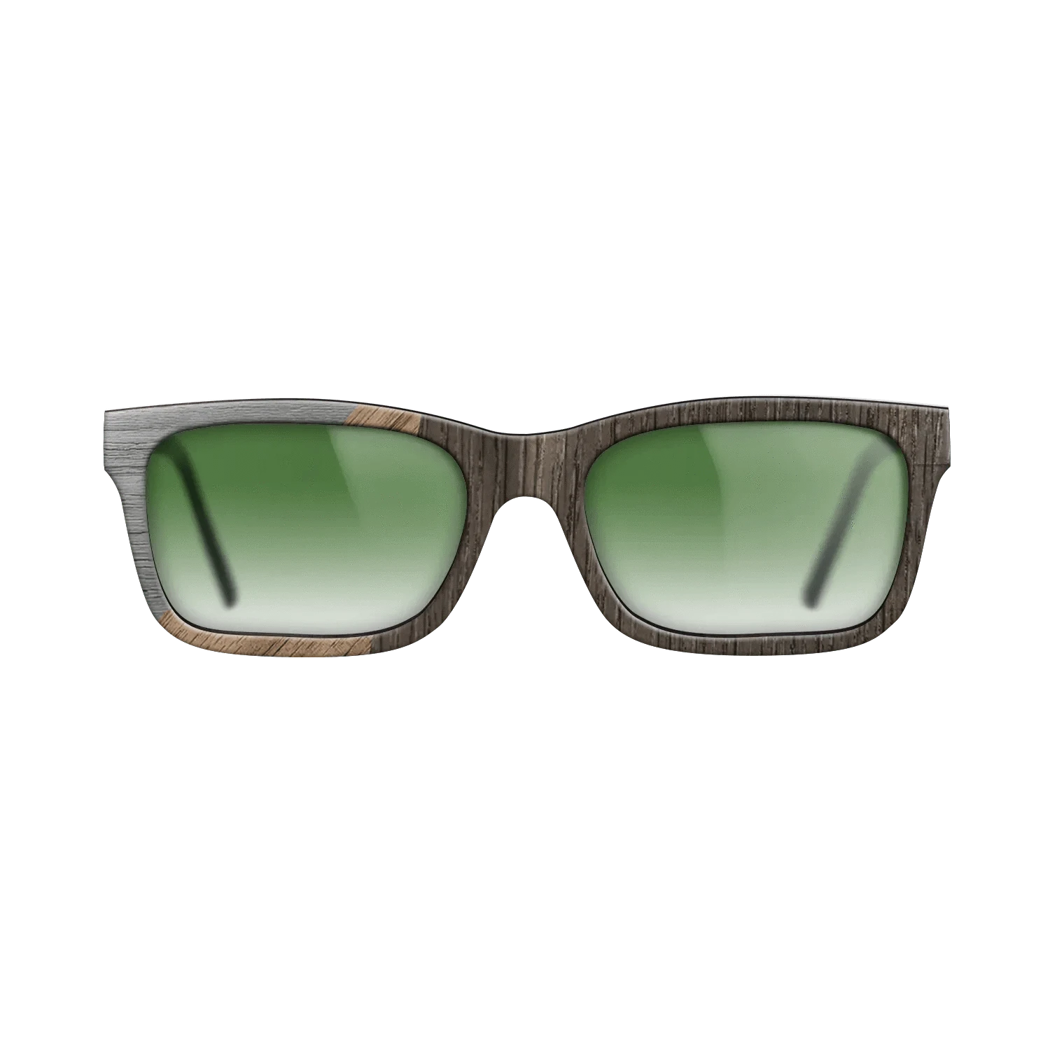 Walnut: Straight Grain,Fumed Oak,Poplar Dyed: Grey: Bauhaus - The Sage - Rectangle - 1705 - SIRIS wood optic